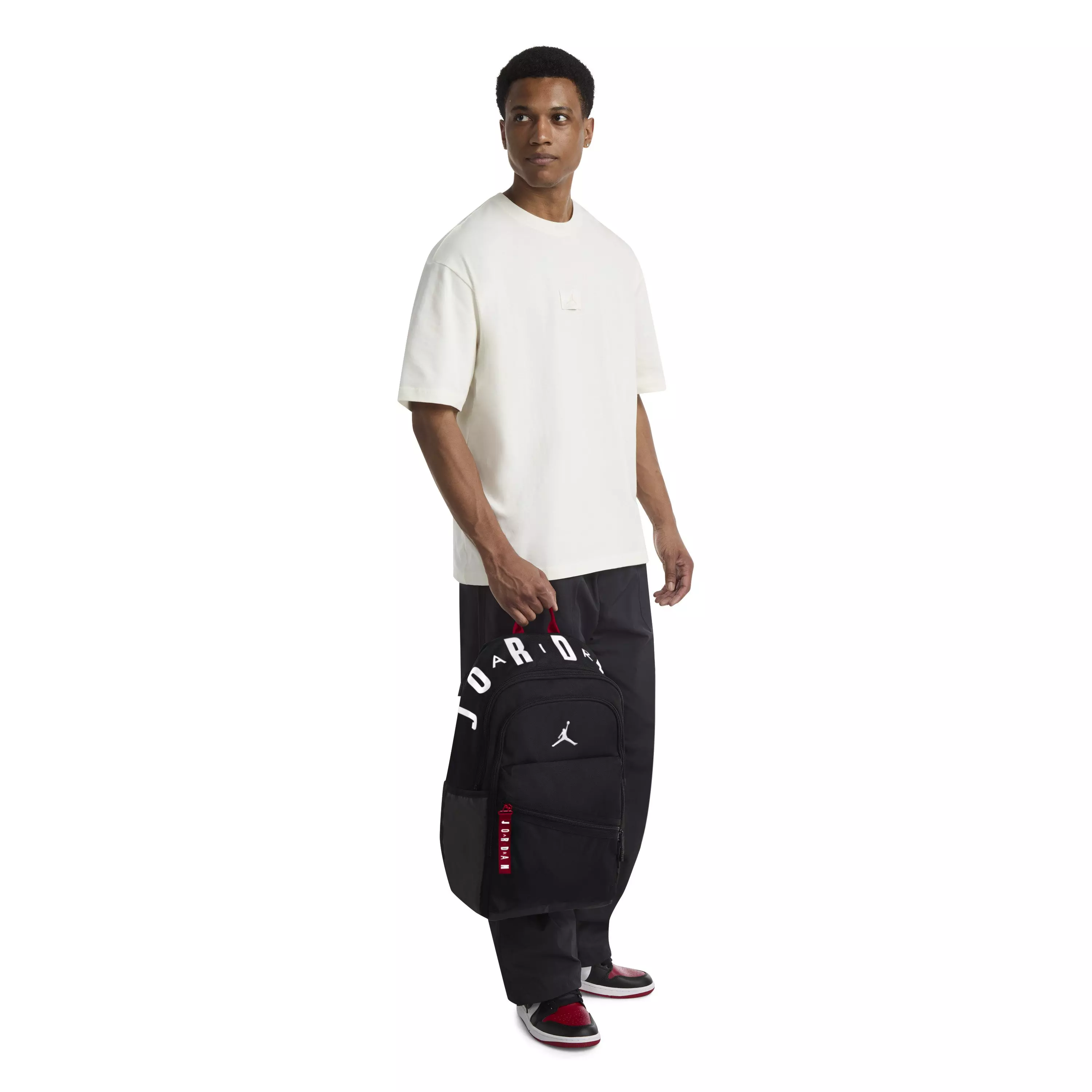 Jordan Air Patrol Backpack - Black/Red - BLACK/RED