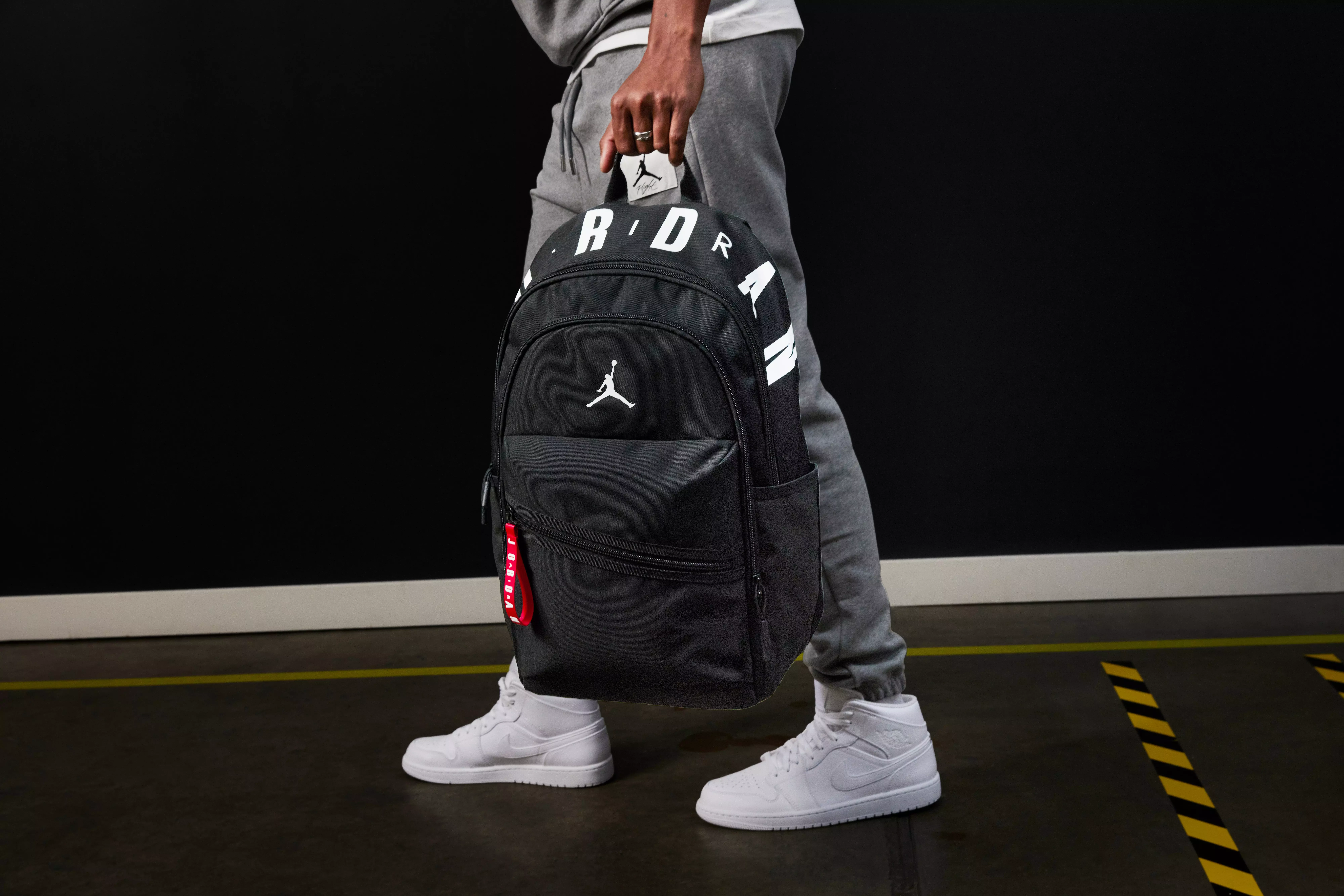 Jordan Air Patrol Backpack - Black/Red - BLACK/RED