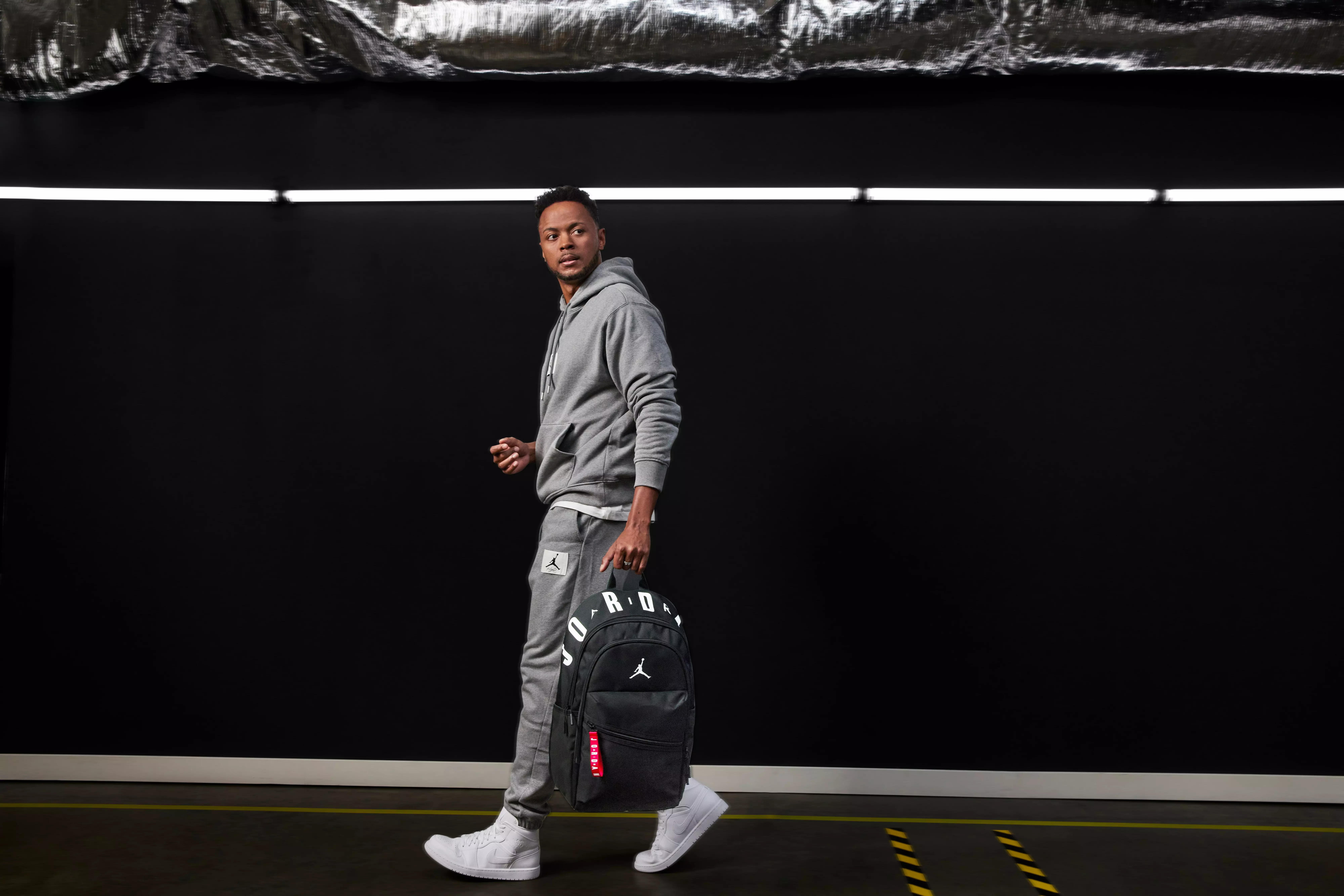 Jordan Air Patrol Backpack - Black/Red - BLACK/RED