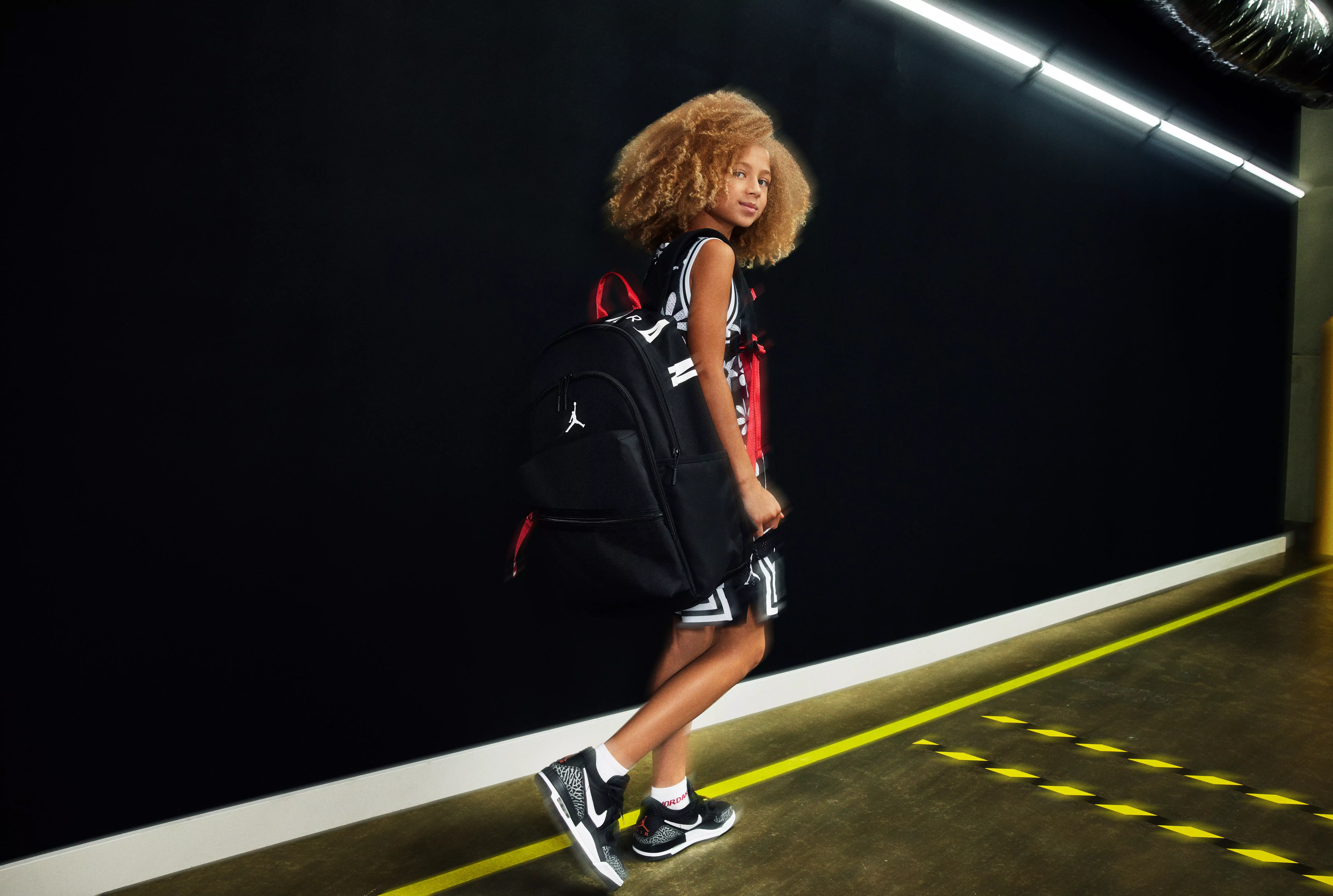 Jordan Air Patrol Backpack - Black/Red - BLACK/RED