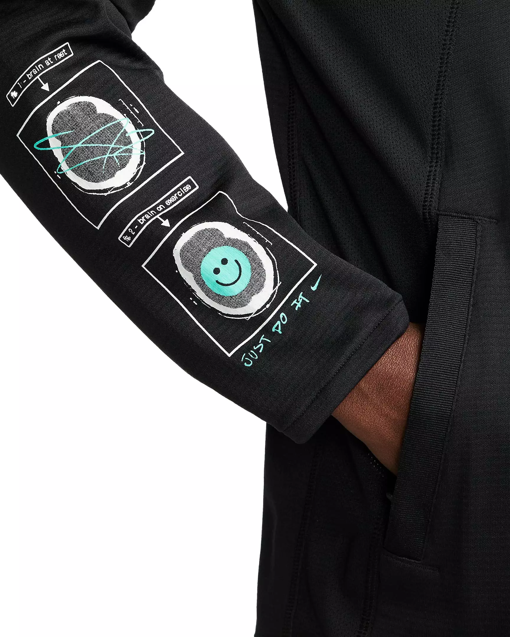 Nike Men's Windrunner DYE Running Jacket - BLACK