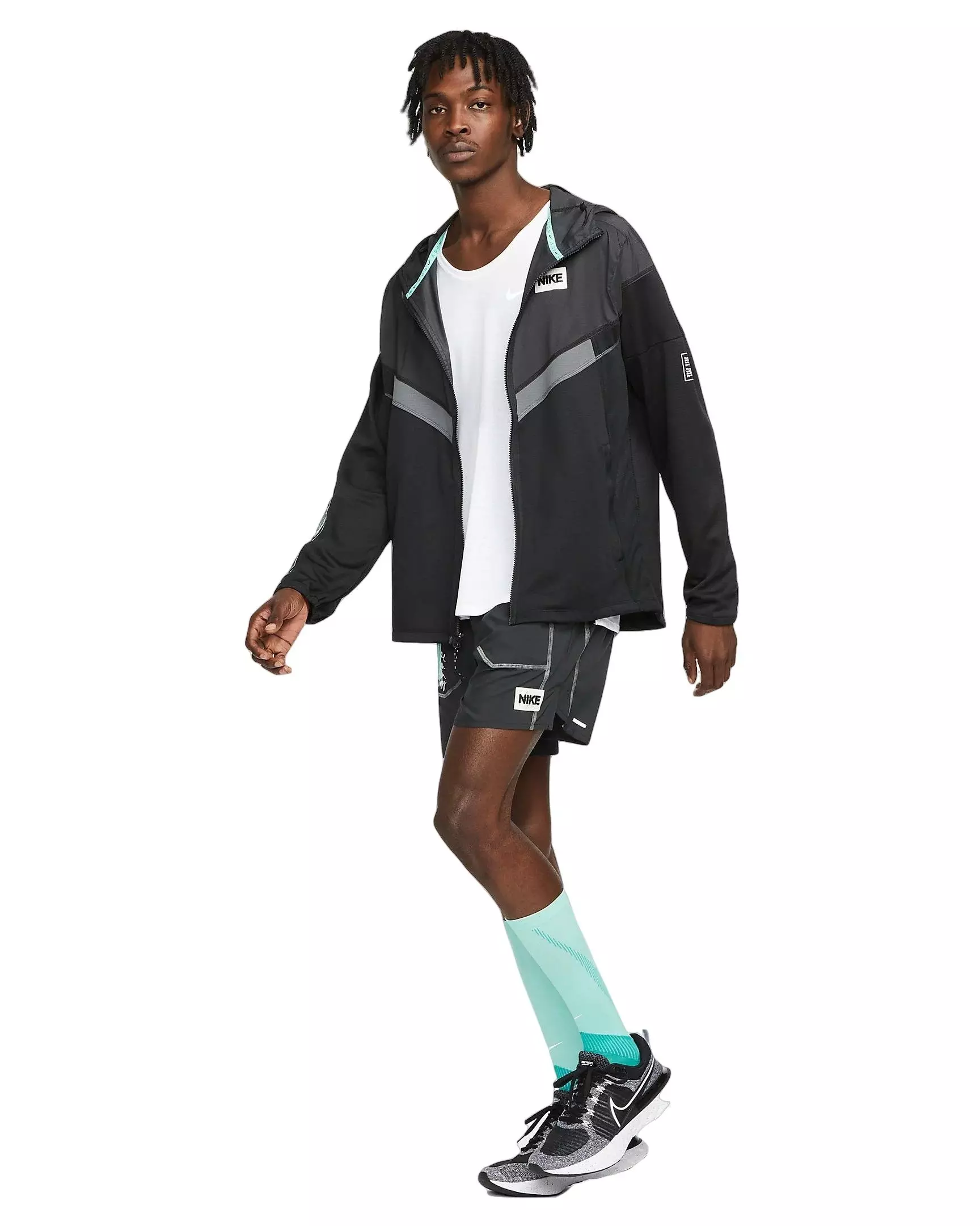 Nike Men's Windrunner DYE Running Jacket - BLACK