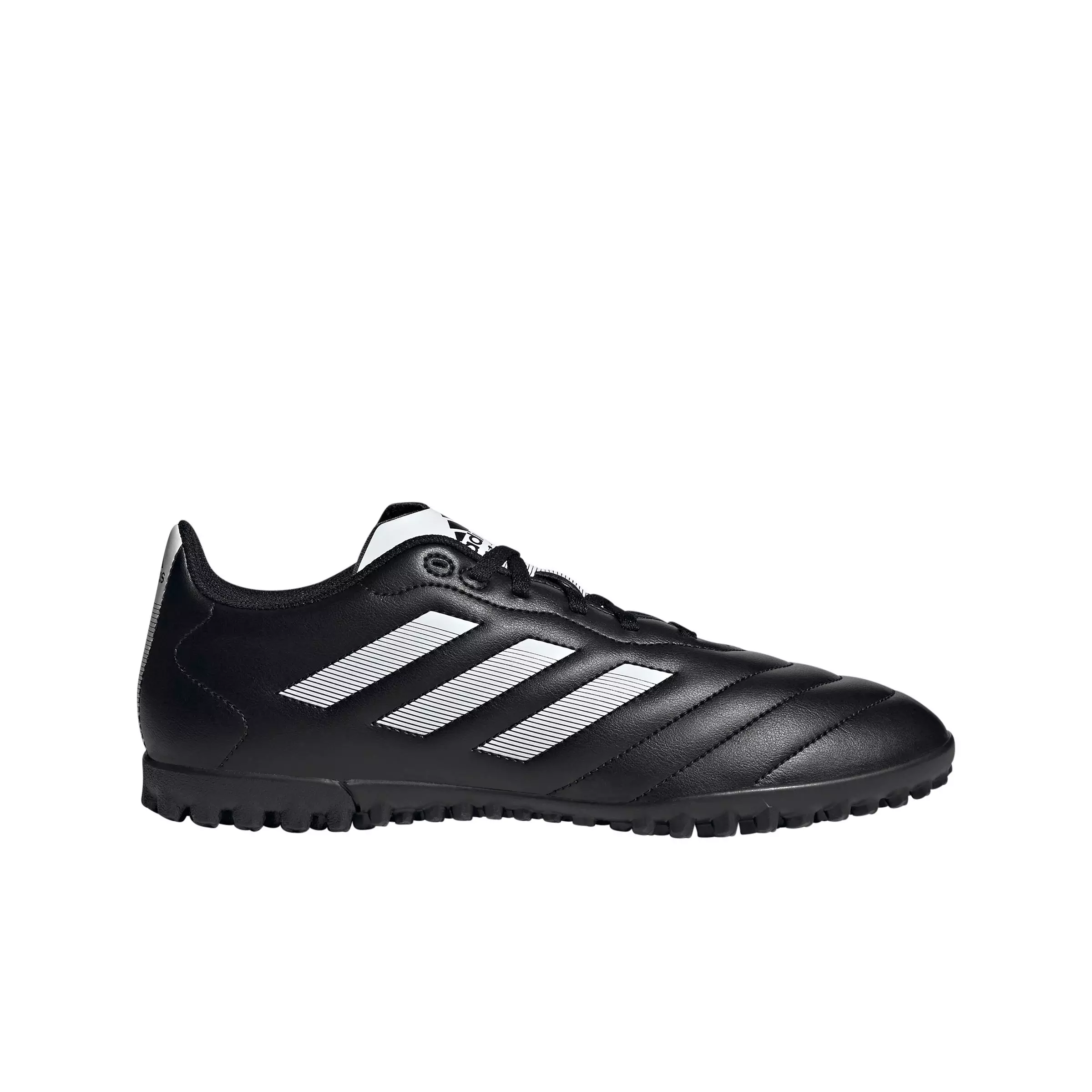 adidas Goletto VIII Turf "Core Black/Ftwr White/Red" Men's Soccer Cleat - BLACK/WHITE/RED