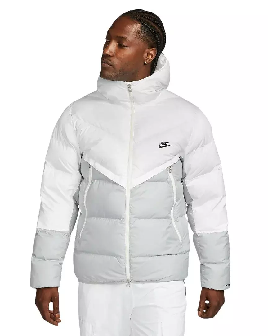 Nike Men's Sportswear Storm-FIT Windrunner Hooded Jacket - WHITE