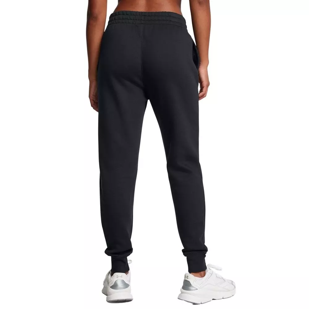 Under Armour Women's Icon Fleece Joggers - Black/White - BLACK/WHITE