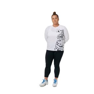 RIP-IT Women's Leopard Cast Long Sleeve Training Top - White