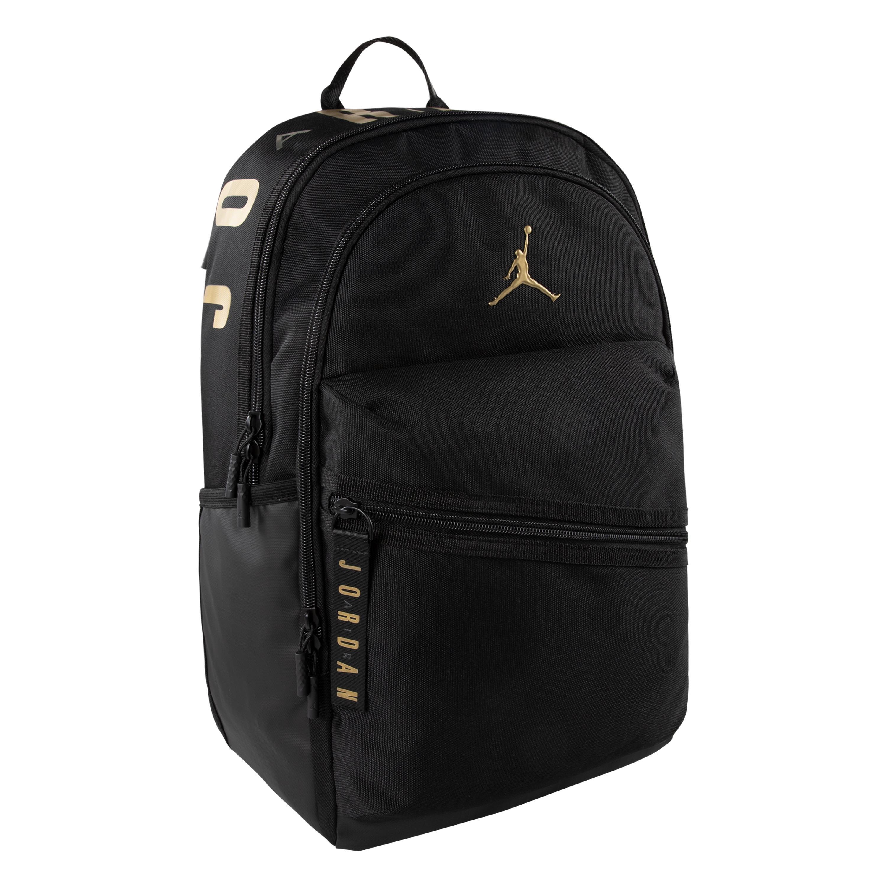 Jordan Air Patrol Black/Gold Backpack