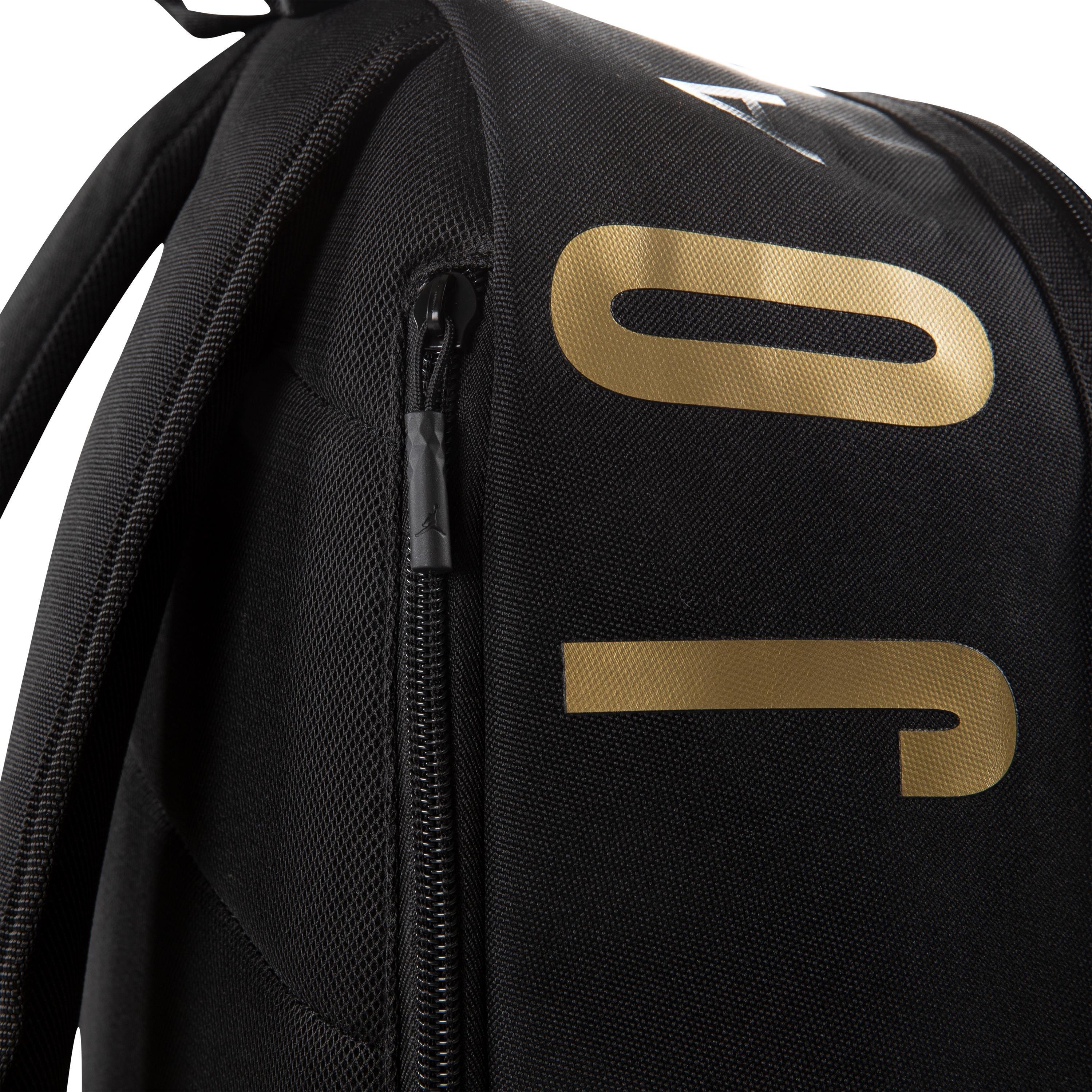 Jordan Air Patrol Black/Gold Backpack