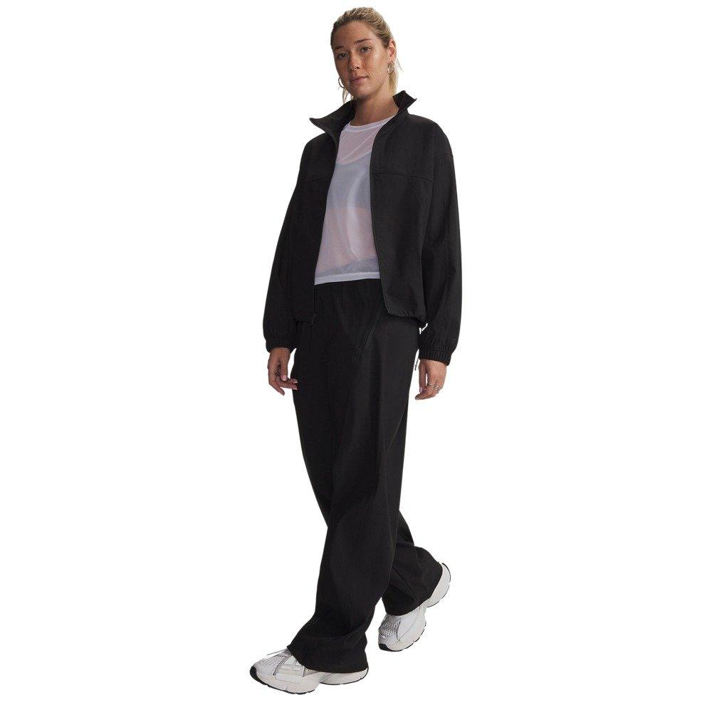 Under Armour Women's UA Unstoppable Woven Full-Zip Jacket - Black - BLACK Thumbnail View 4