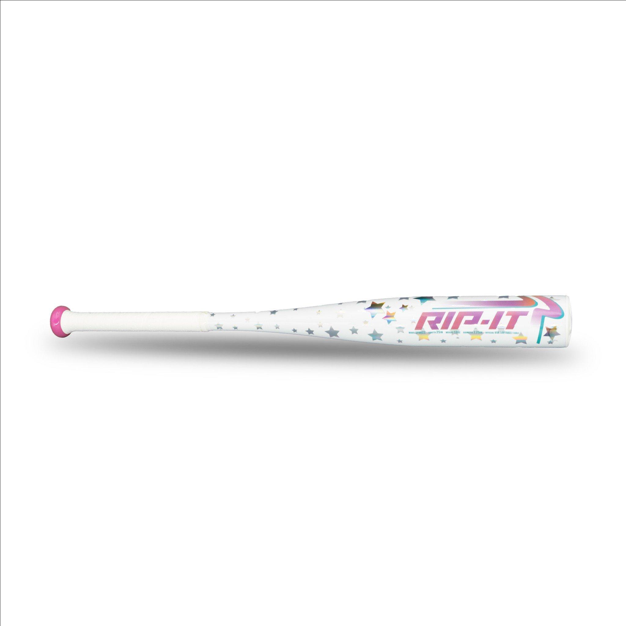 RIP-IT Girls' Starlight 28in Softball T-Ball Bat - White - WHITE