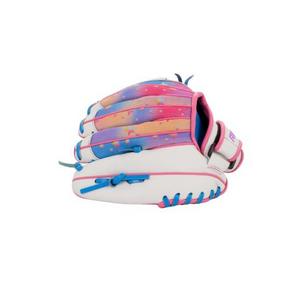 RIP-IT Girls' Play Ball Starlight Softball Fielders Glove - 11" - White/Pink - WHITE/PINK