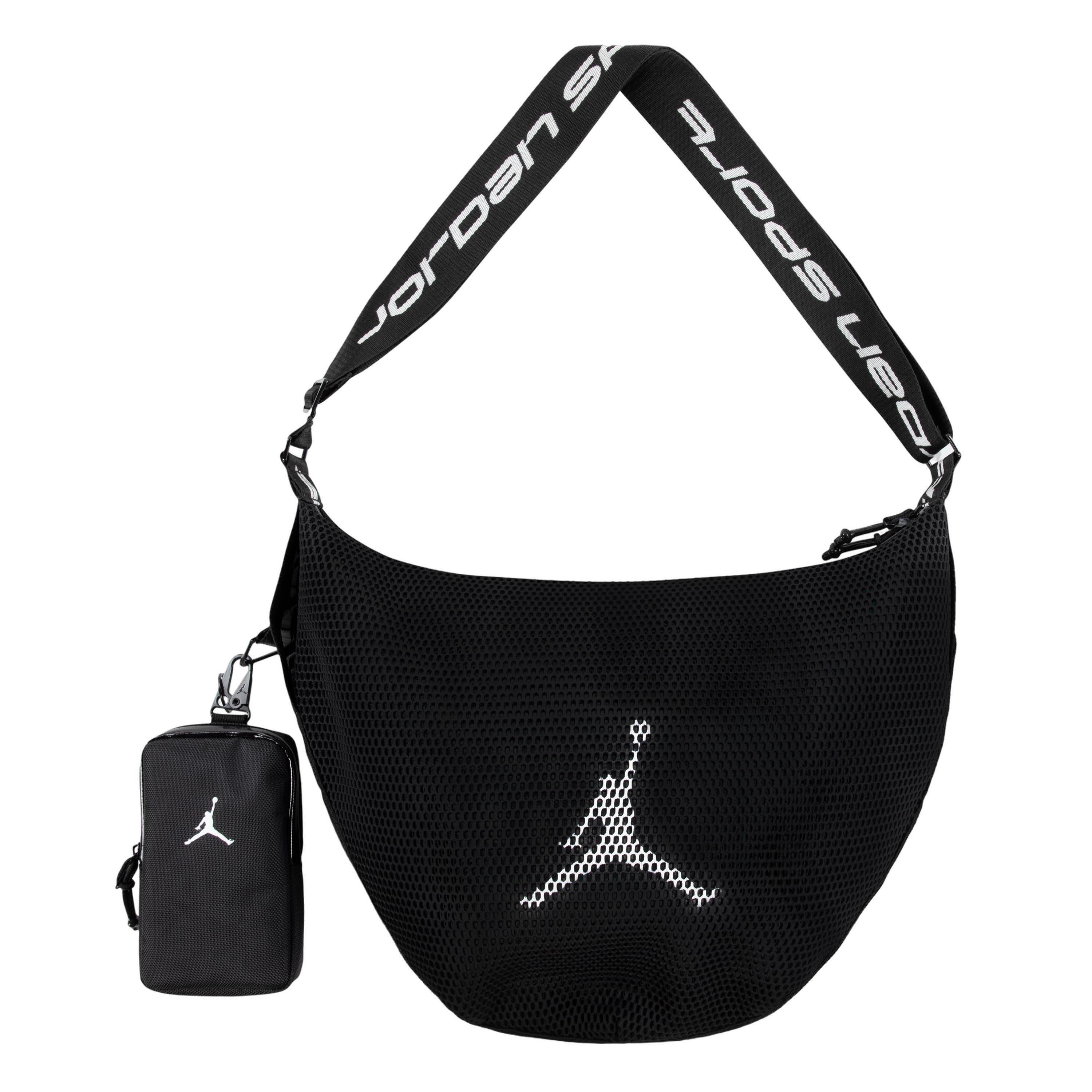 完売色 NIKE Air Jordan BALL CARRIE メッシュバッグ Jordan Sport Ball Carrier - Black