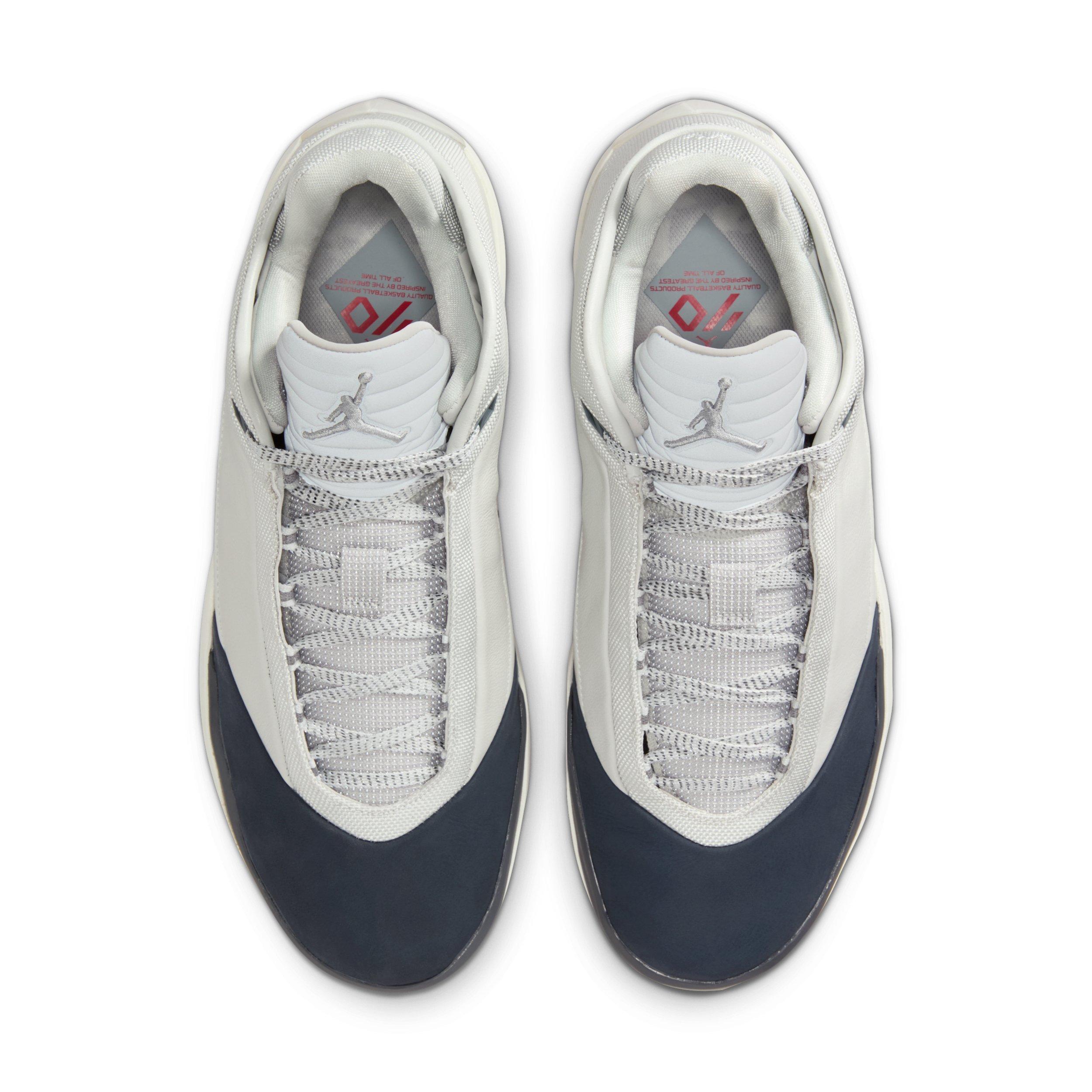 Jordan 40 "Photon Dust/Flint Grey/Wolf Grey" Men's Basketball Shoe - DUST/GREY/GREY Thumbnail View 4