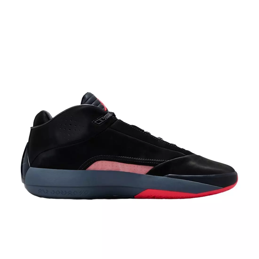 Jordan Air Jordan 40 'Infrared "Black/Dark Grey/Infrared 23" Men's Basketball Shoe - BLACK/DK GREY/RED