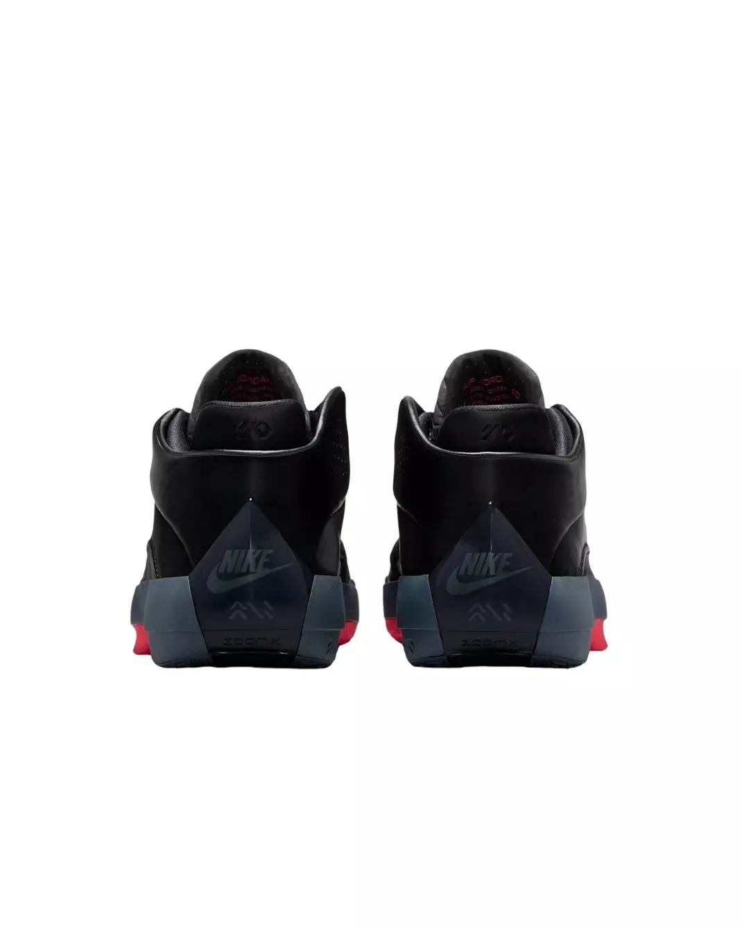 Jordan Air Jordan 40 'Infrared "Black/Dark Grey/Infrared 23" Men's Basketball Shoe - BLACK/DK GREY/RED