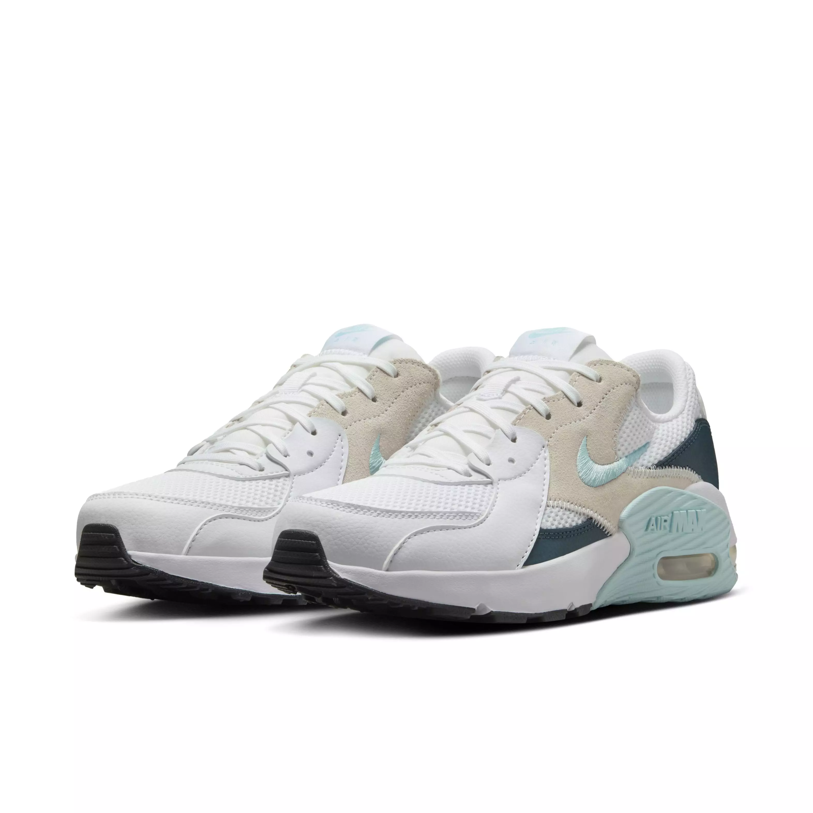 Nike Air Max Excee "White/Armory Navy/Black/Glacier Blue" Women's Shoe - WHITE/NAVY/BLACK/BLUE