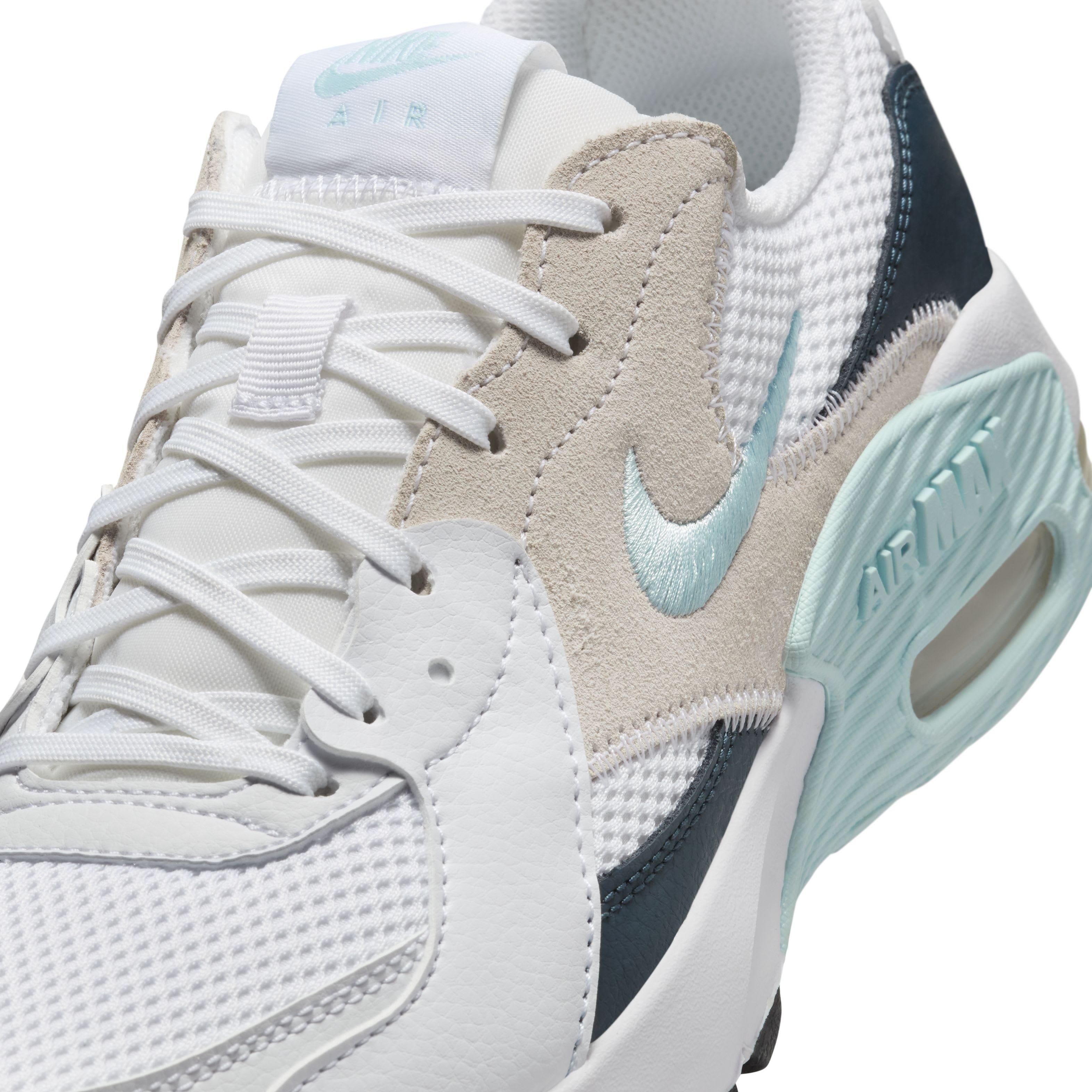 Nike Air Max Excee "White/Armory Navy/Black/Glacier Blue" Women's Shoe - WHITE/NAVY/BLACK/BLUE Thumbnail View 7