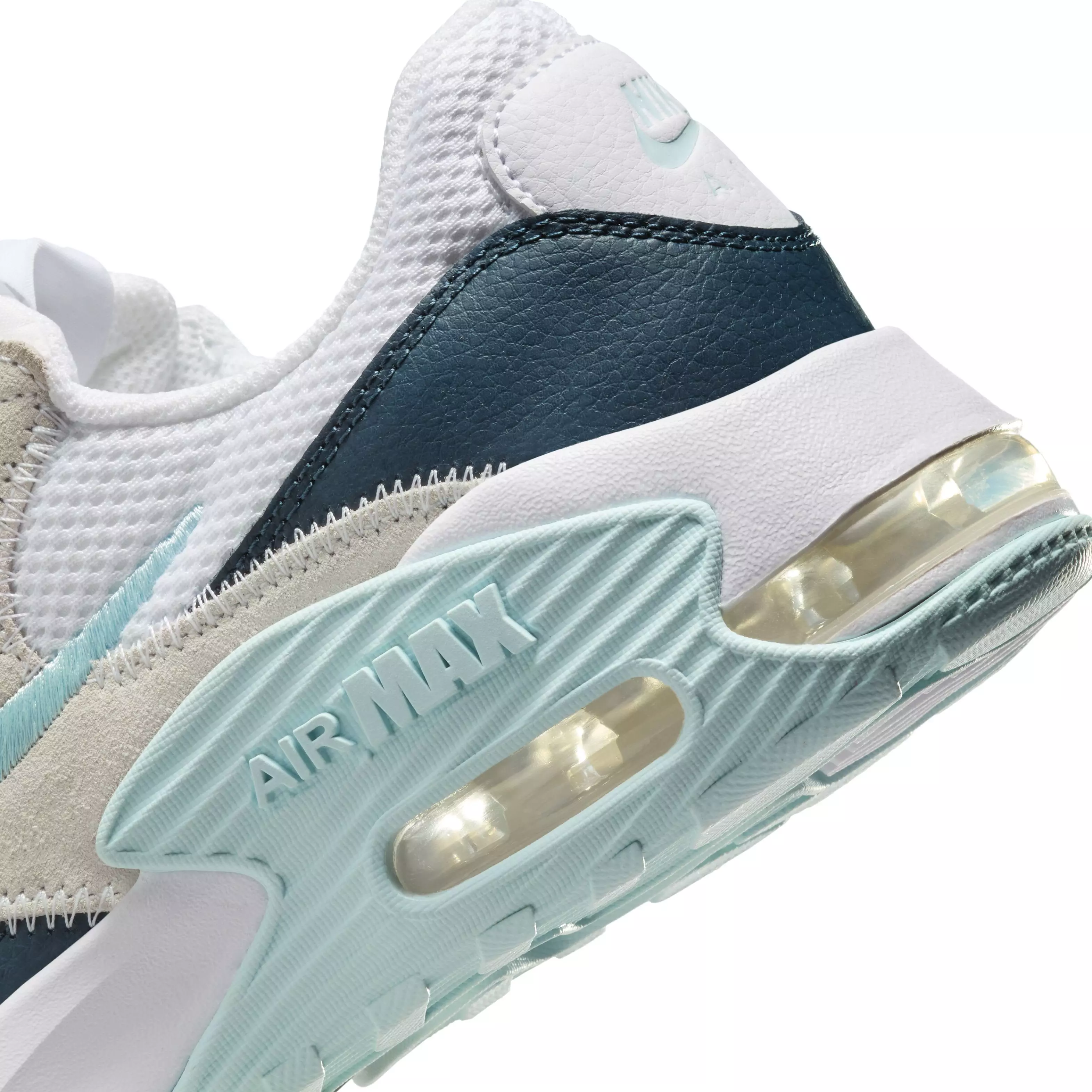 Nike Air Max Excee "White/Armory Navy/Black/Glacier Blue" Women's Shoe - WHITE/NAVY/BLACK/BLUE