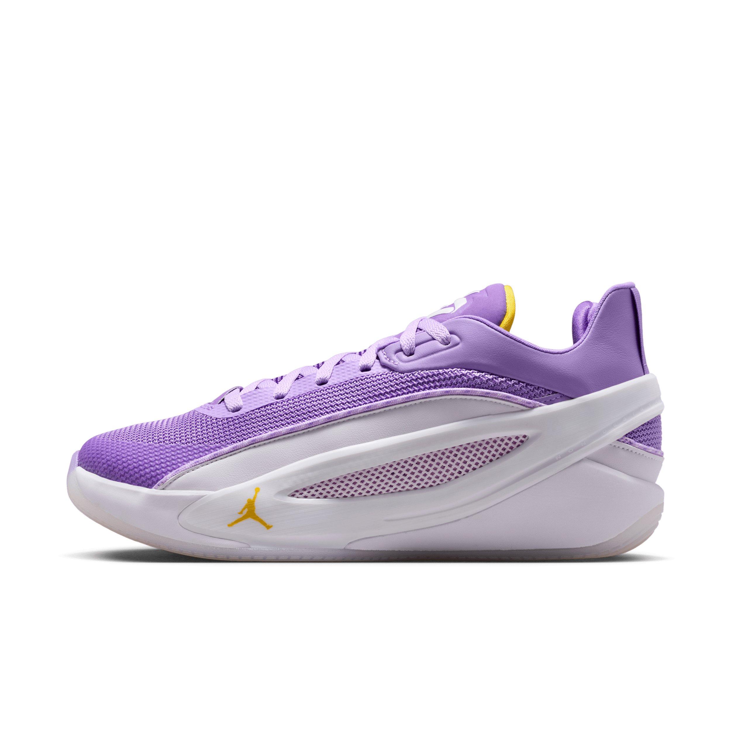 Jordan Luka 5 "White/Atomic Violet/Wild Berry/White" Men's Basketball Shoe - WHITE/VIOLET/BERRY/WHITE Thumbnail View 2