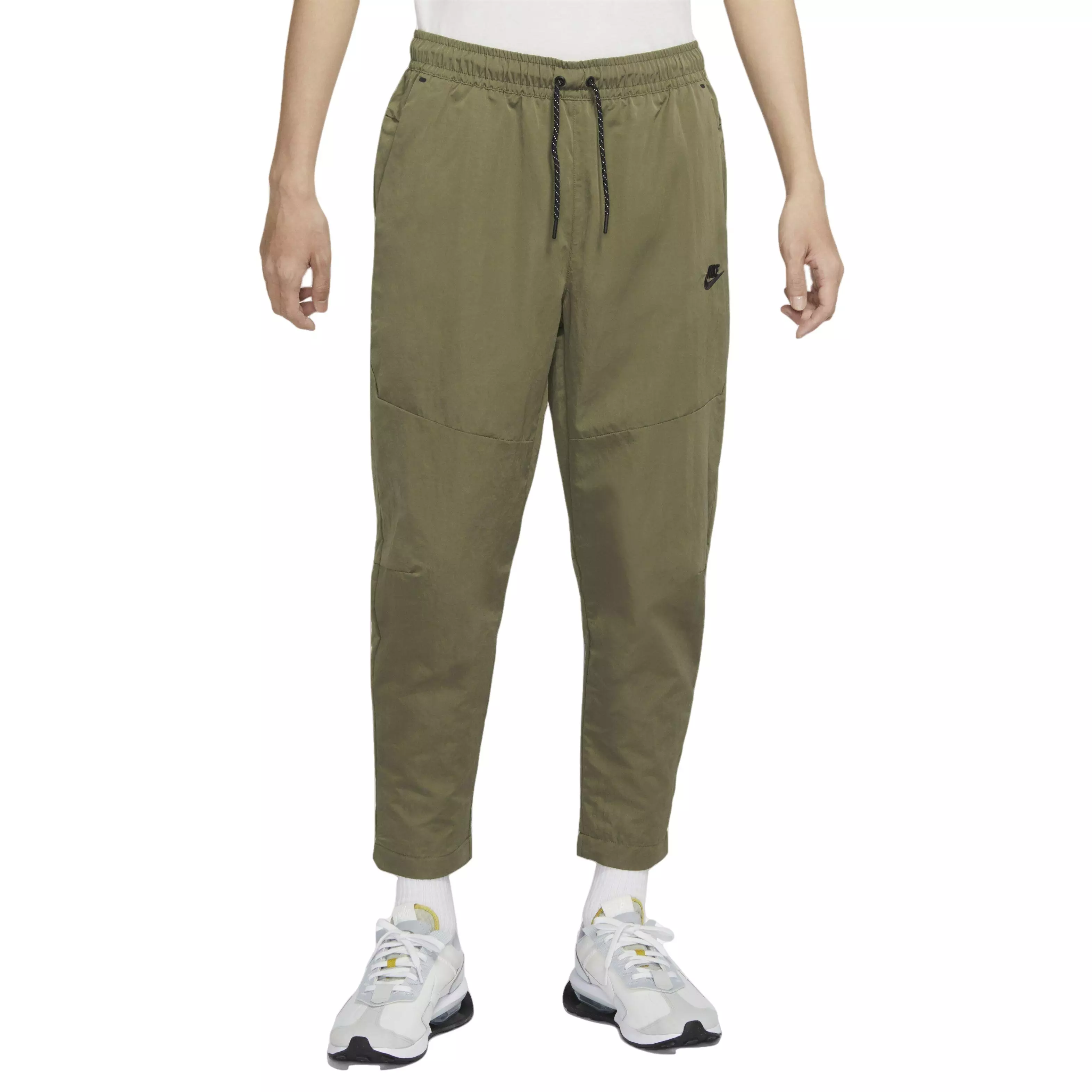 Nike Men's Sportswear Tech Fleece Woven Pant - OLIVE