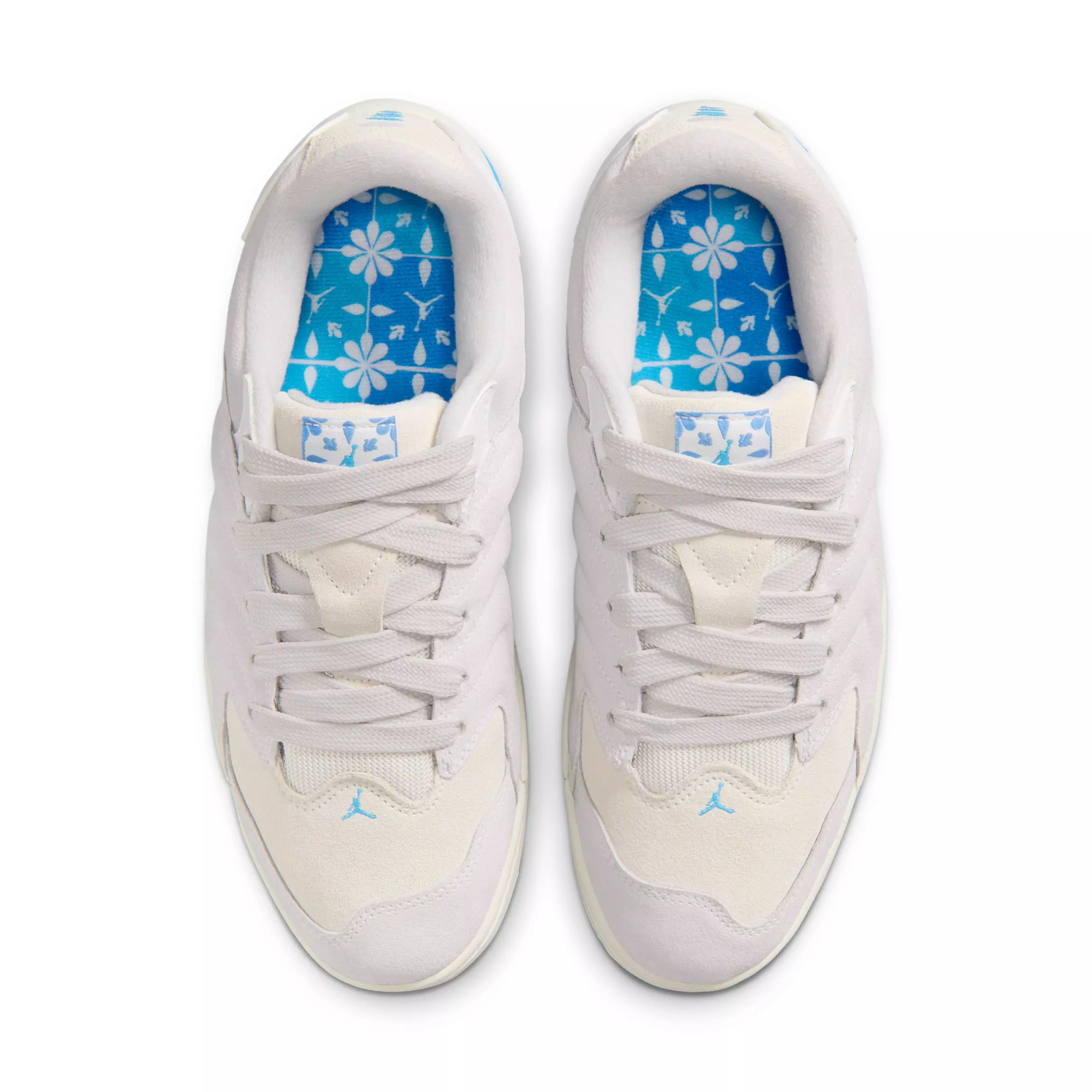 Jordan Session "Summit White/Dark Powder Blue/University Blue/Vast Grey" Men's Shoe - WHITE/DK BLUE/BLUE/GREY