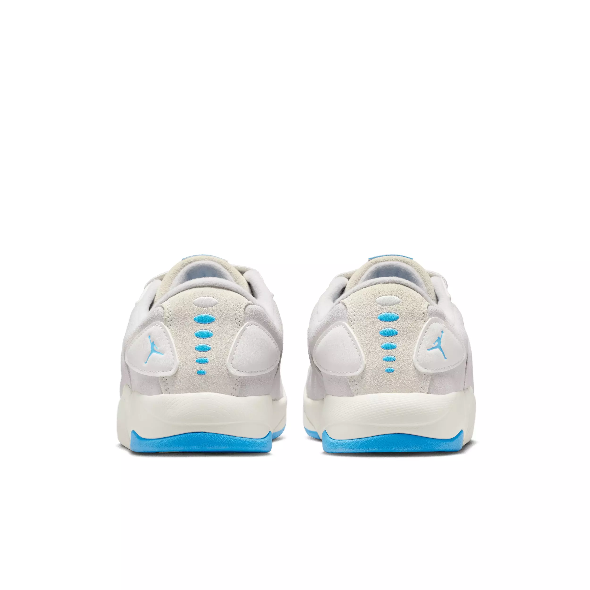 Jordan Session "Summit White/Dark Powder Blue/University Blue/Vast Grey" Men's Shoe - WHITE/DK BLUE/BLUE/GREY