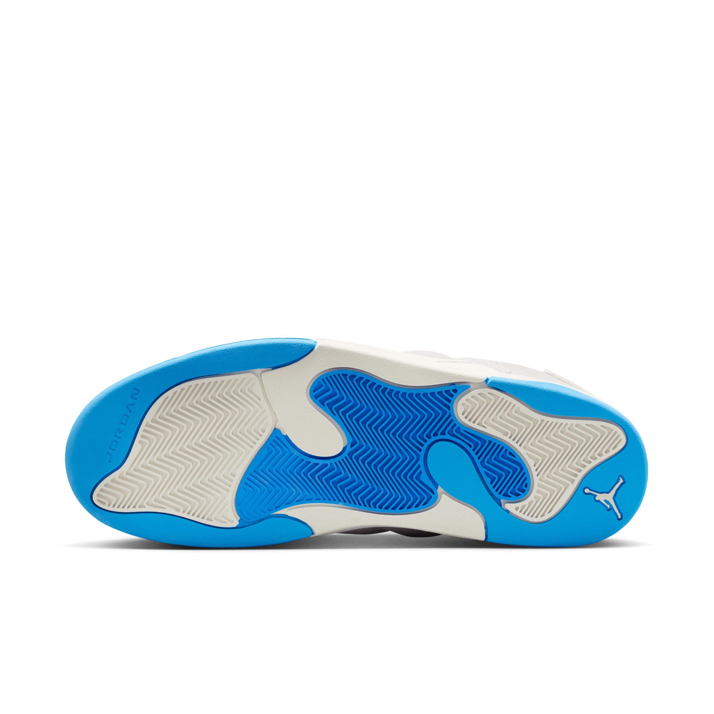 Jordan Session "Summit White/Dark Powder Blue/University Blue/Vast Grey" Men's Shoe - WHITE/DK BLUE/BLUE/GREY Thumbnail View 6