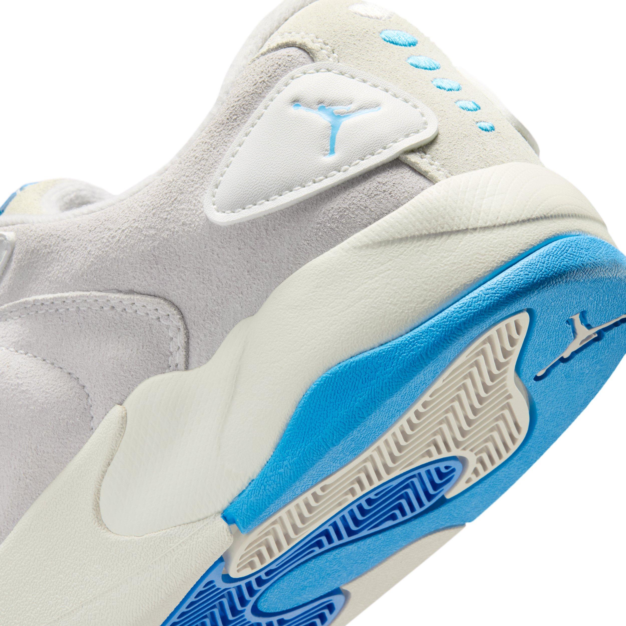 Jordan Session "Summit White/Dark Powder Blue/University Blue/Vast Grey" Men's Shoe - WHITE/DK BLUE/BLUE/GREY Thumbnail View 8