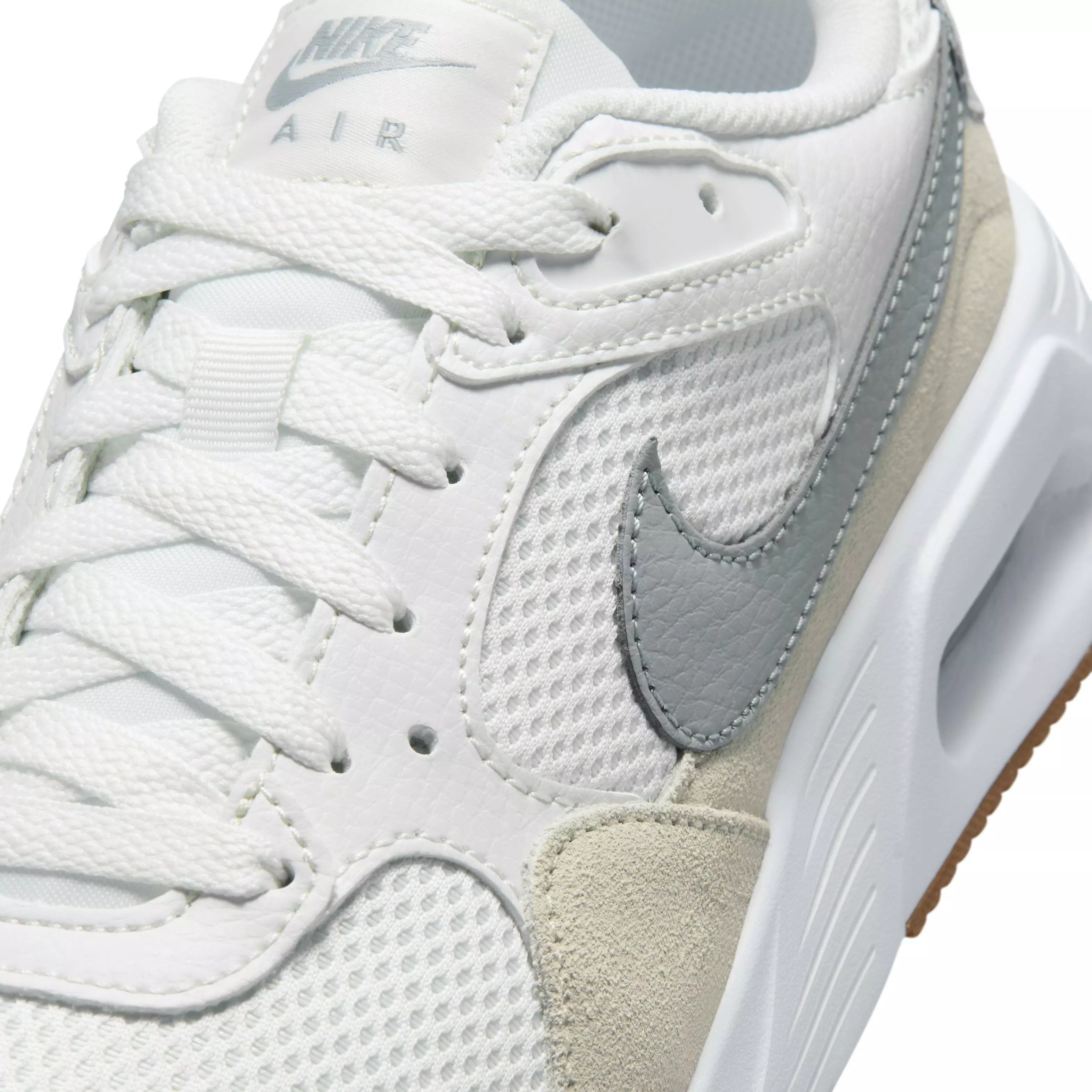 Nike Air Max SC "Summit White/White/Gum Medium Brown/Light Pumice" Women's Shoe - WHITE/WHITE/MD BROWN/LT PUMICE