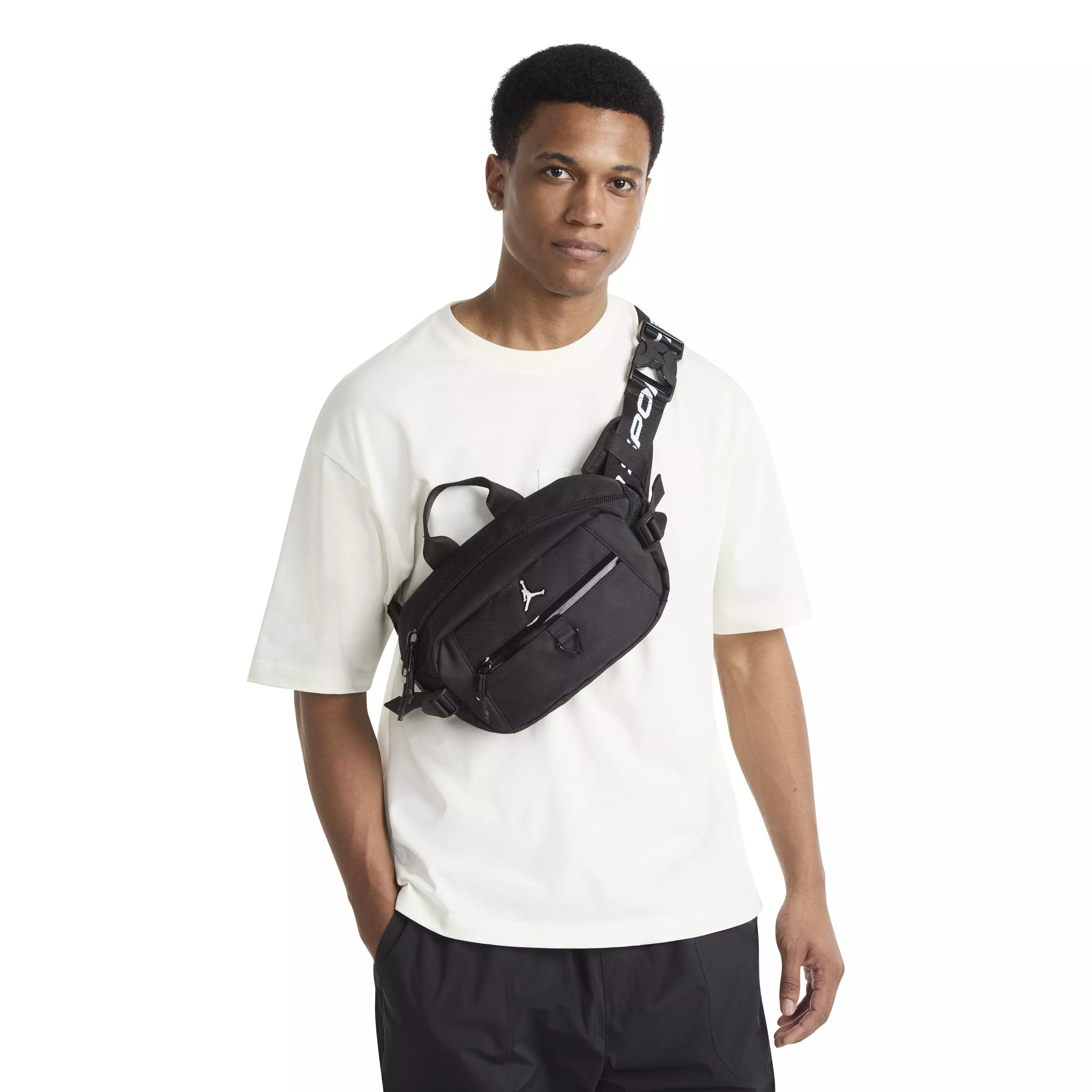 Jordan Sport Crossbody Bag - Black - BLACK
