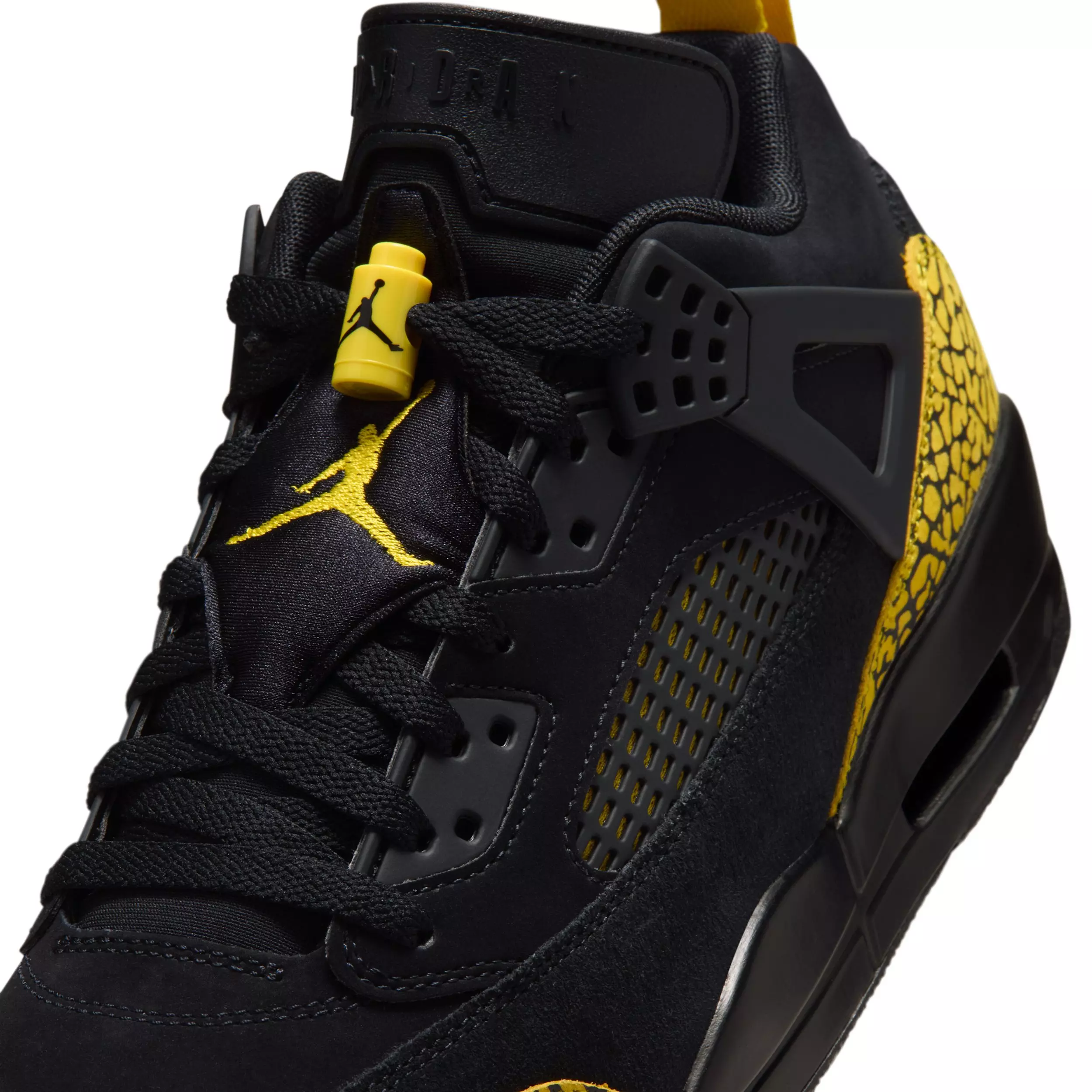 Jordan Spizike Low "Black/Speed Yellow/Speed Yellow/Black" Men's Shoe - BLACK/YELLOW/YELLOW/BLACK