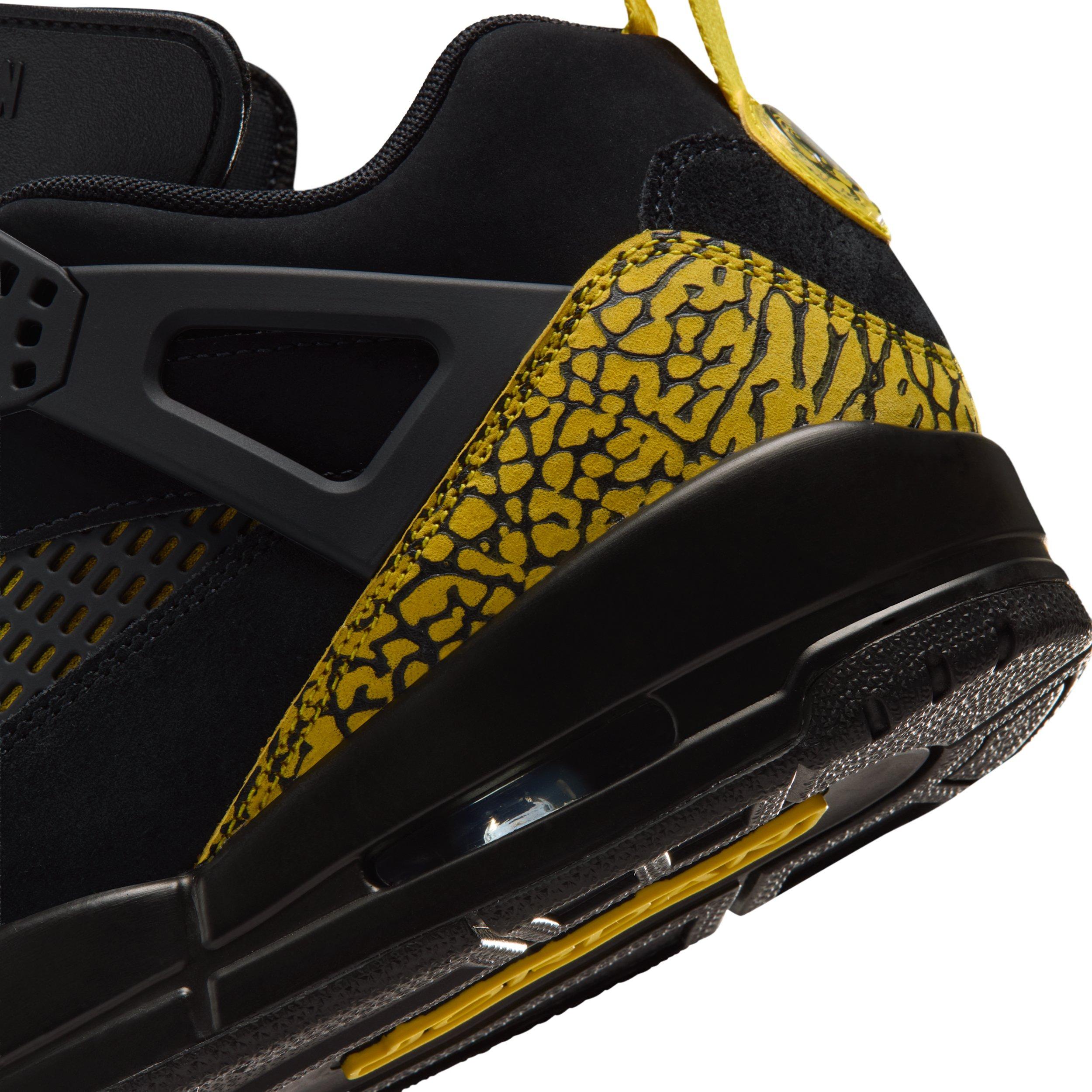 Jordan Spizike Low "Black/Speed Yellow/Speed Yellow/Black" Men's Shoe - BLACK/YELLOW/YELLOW/BLACK Thumbnail View 8