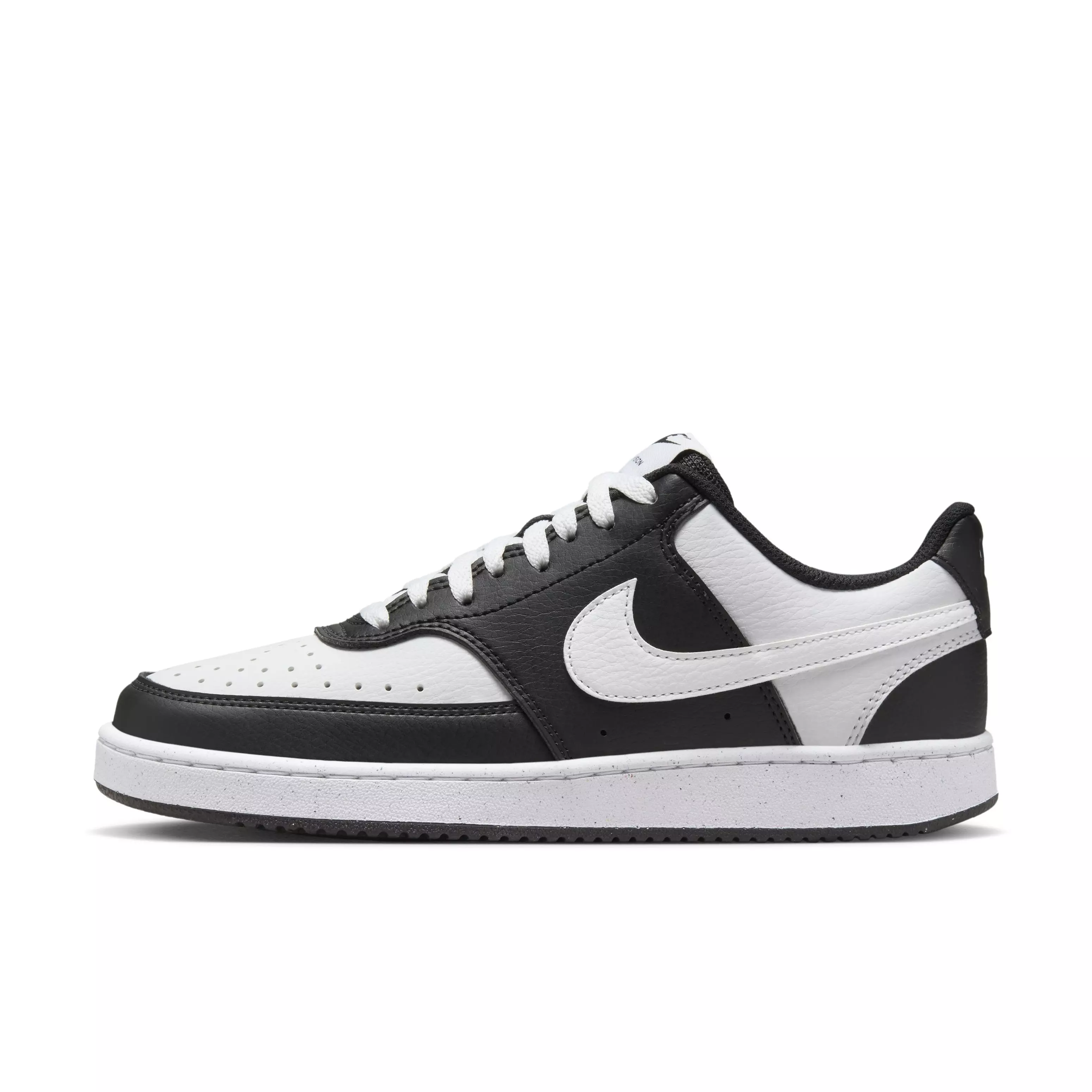Nike Court Vision Low Next Nature "Black/White" Women's Shoe - BLACK/WHITE
