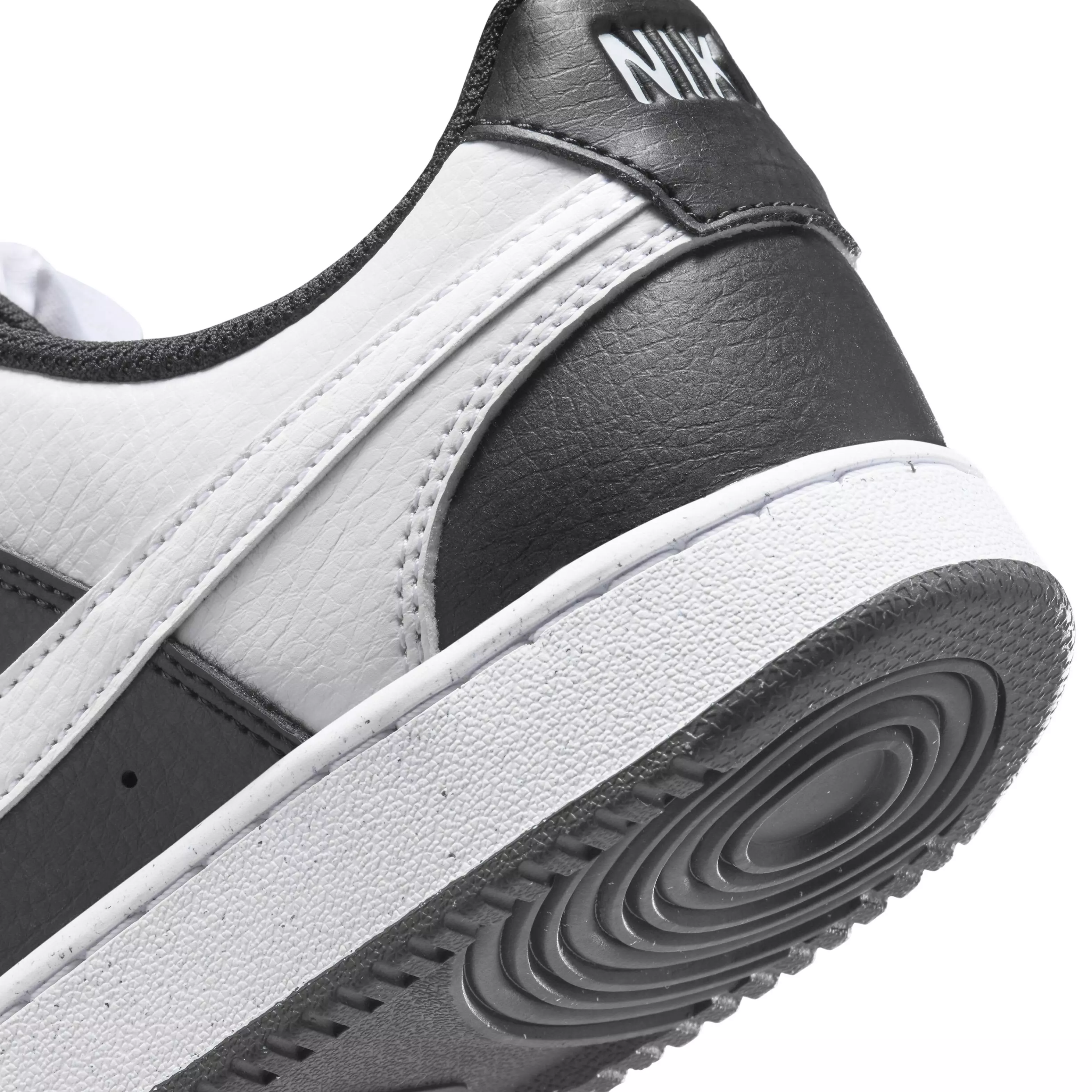 Nike Court Vision Low Next Nature "Black/White" Women's Shoe - BLACK/WHITE