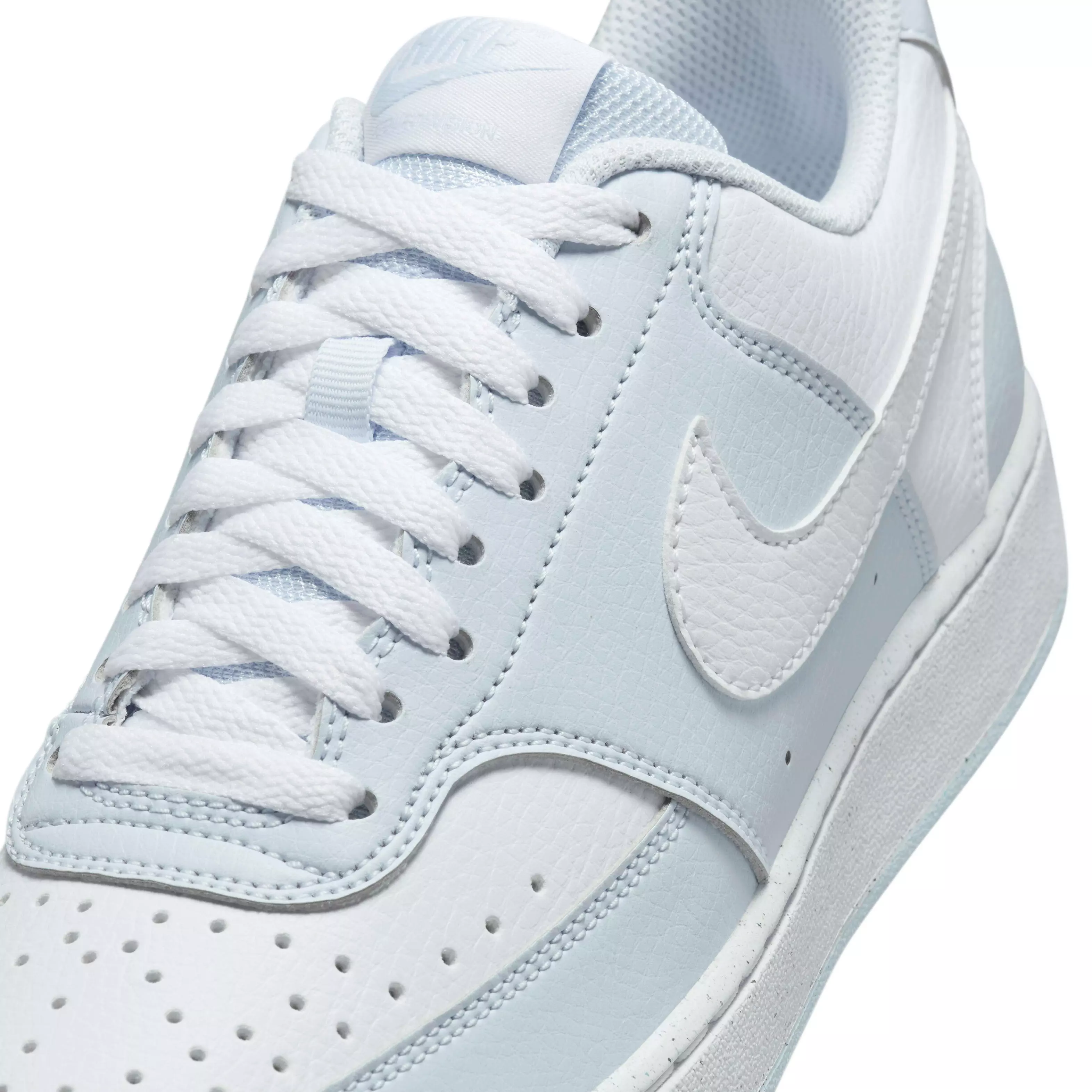 Nike Court Vision Low Next Nature "Football Grey/White" Women's Shoe - GREY/WHITE