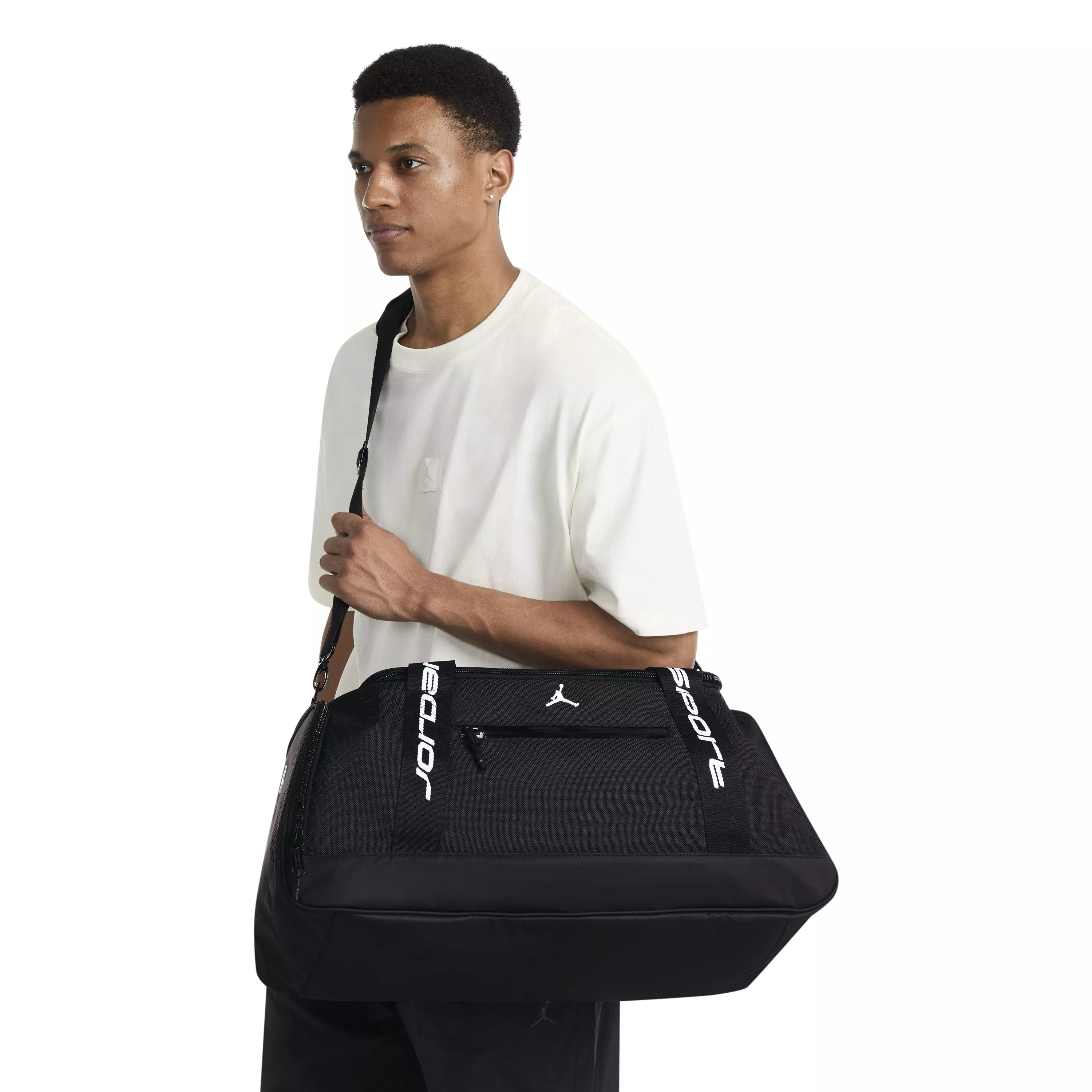 Jordan Sport Duffle Bag-Black - BLACK