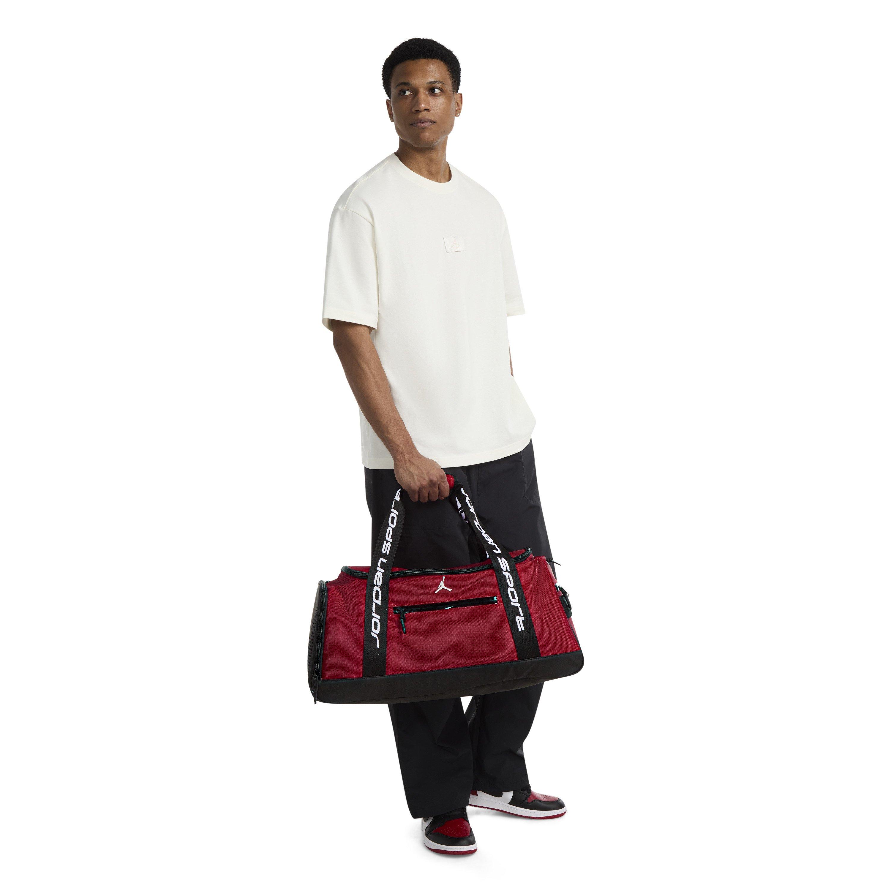 Jordan Sport Red Duffle Bag