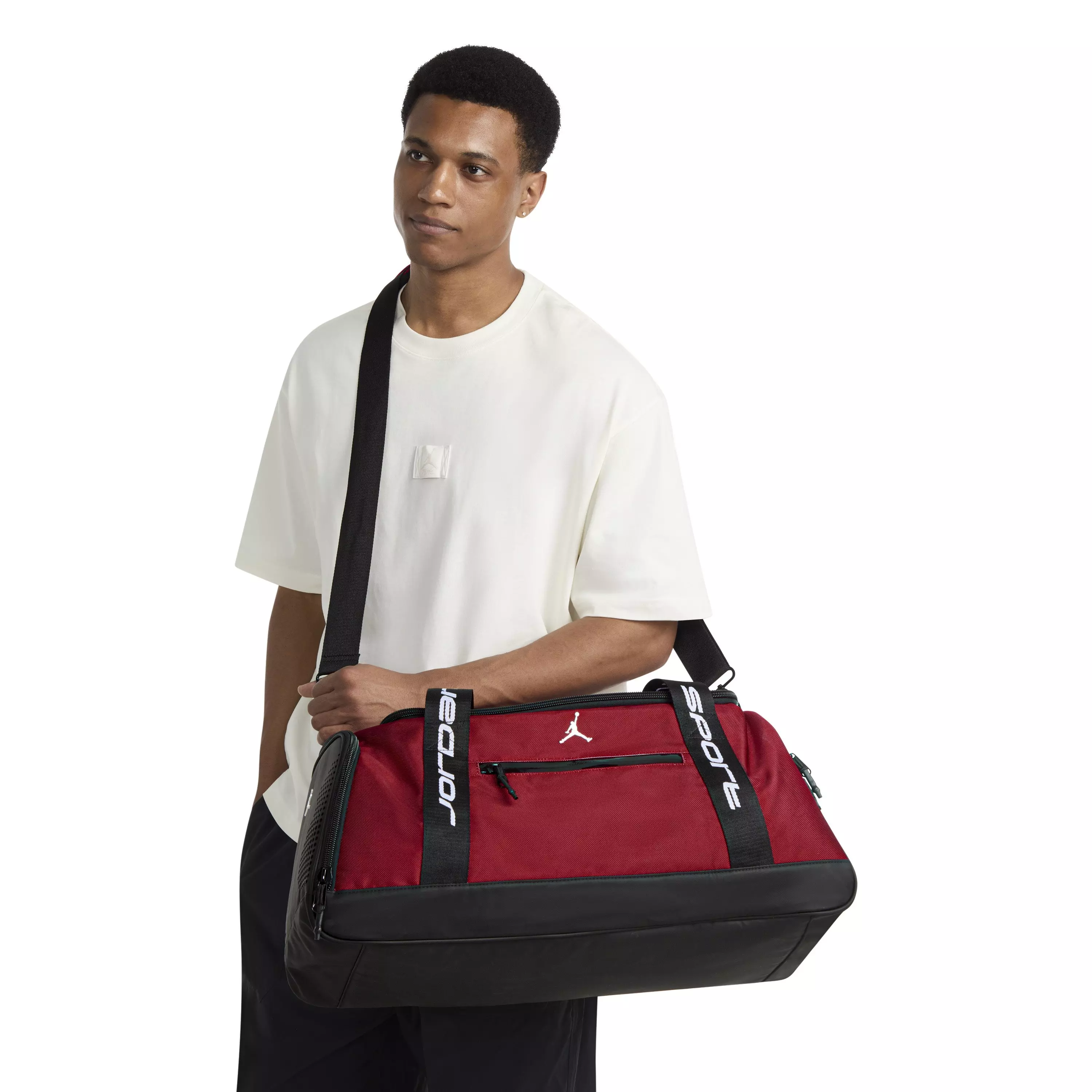 Jordan Sport Duffle Bag-Red - RED