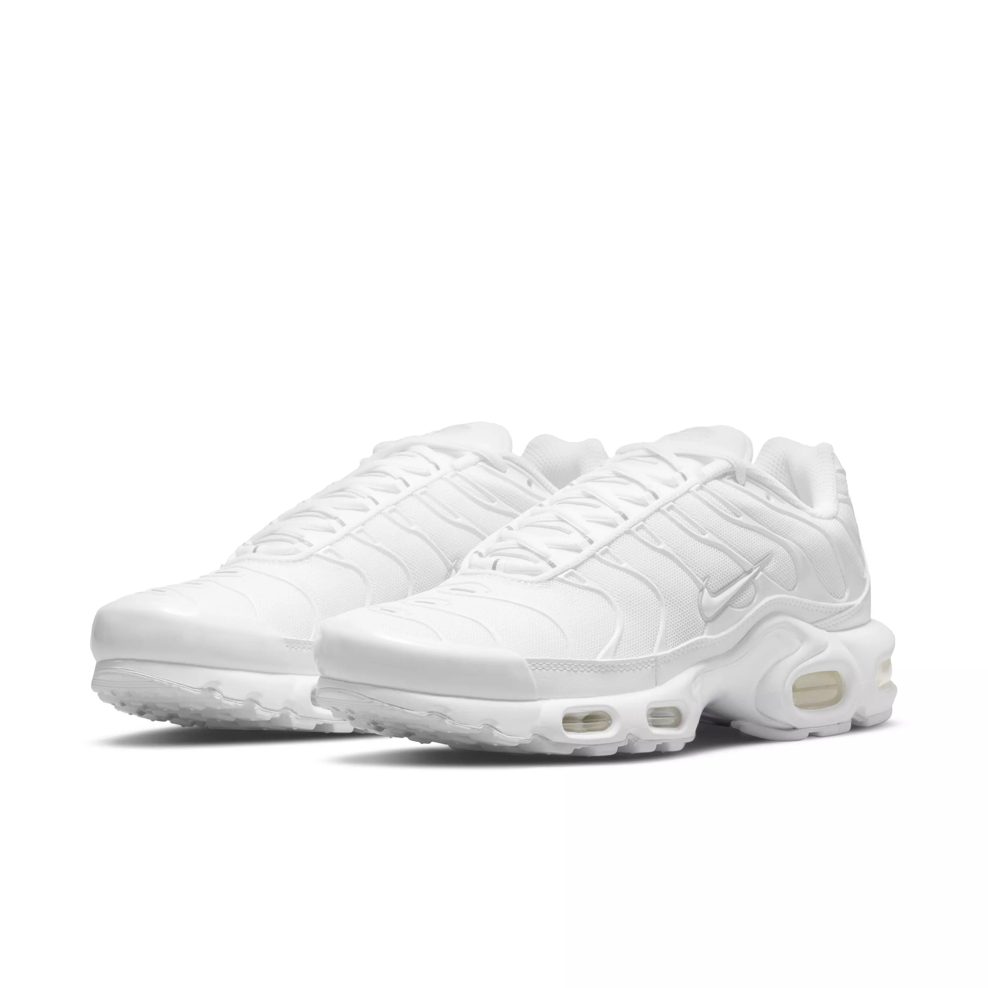 Nike Air Max Plus "White/Pure Platinum/White" Women's Shoe - WHITE/PLATINUM/WHITE