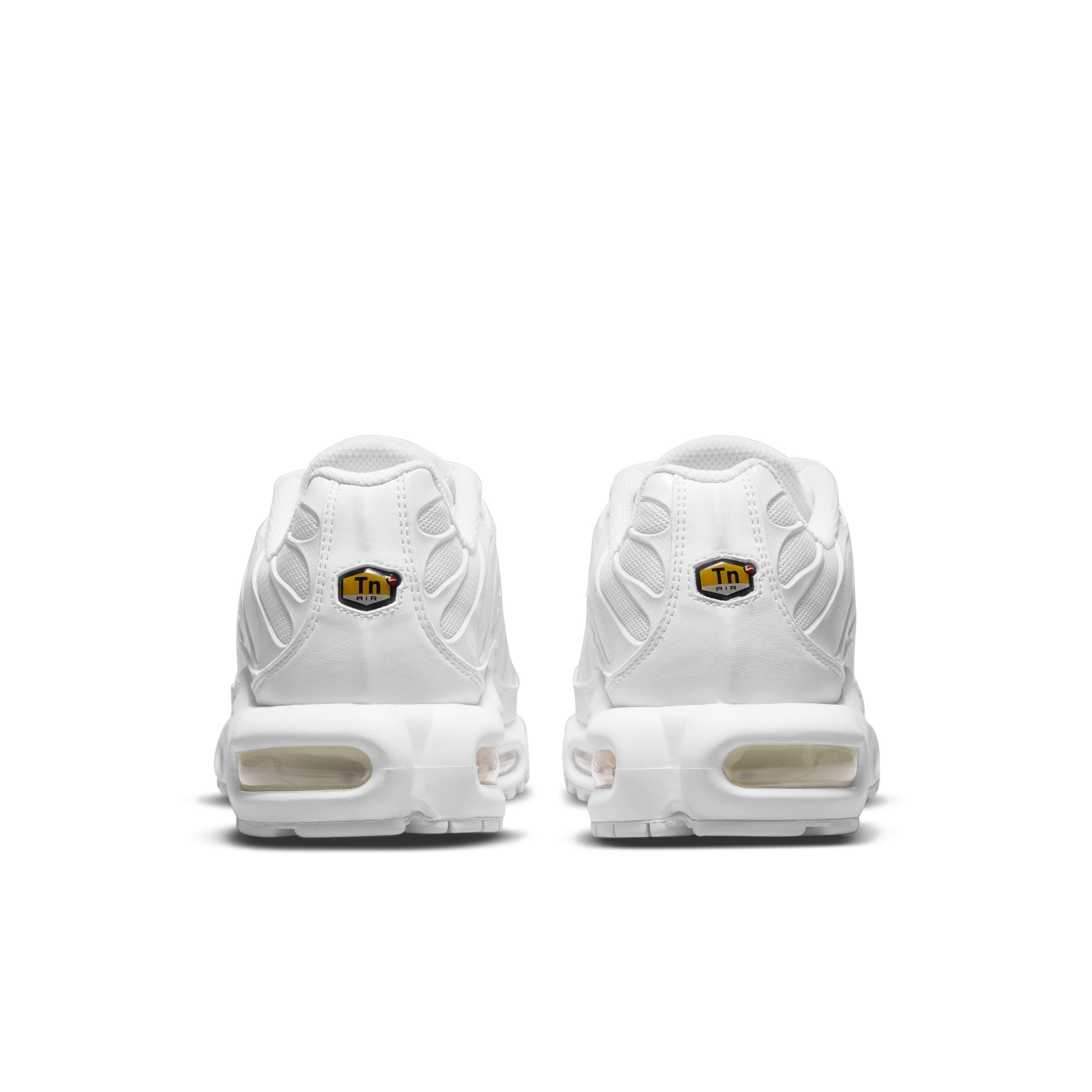 NIKE★WMNS AIR MAX PLUS★WHITE/WHITE/PURE PLATINUM Amazon.com | Nike Air Max Plus Womens Running Shoes, White
