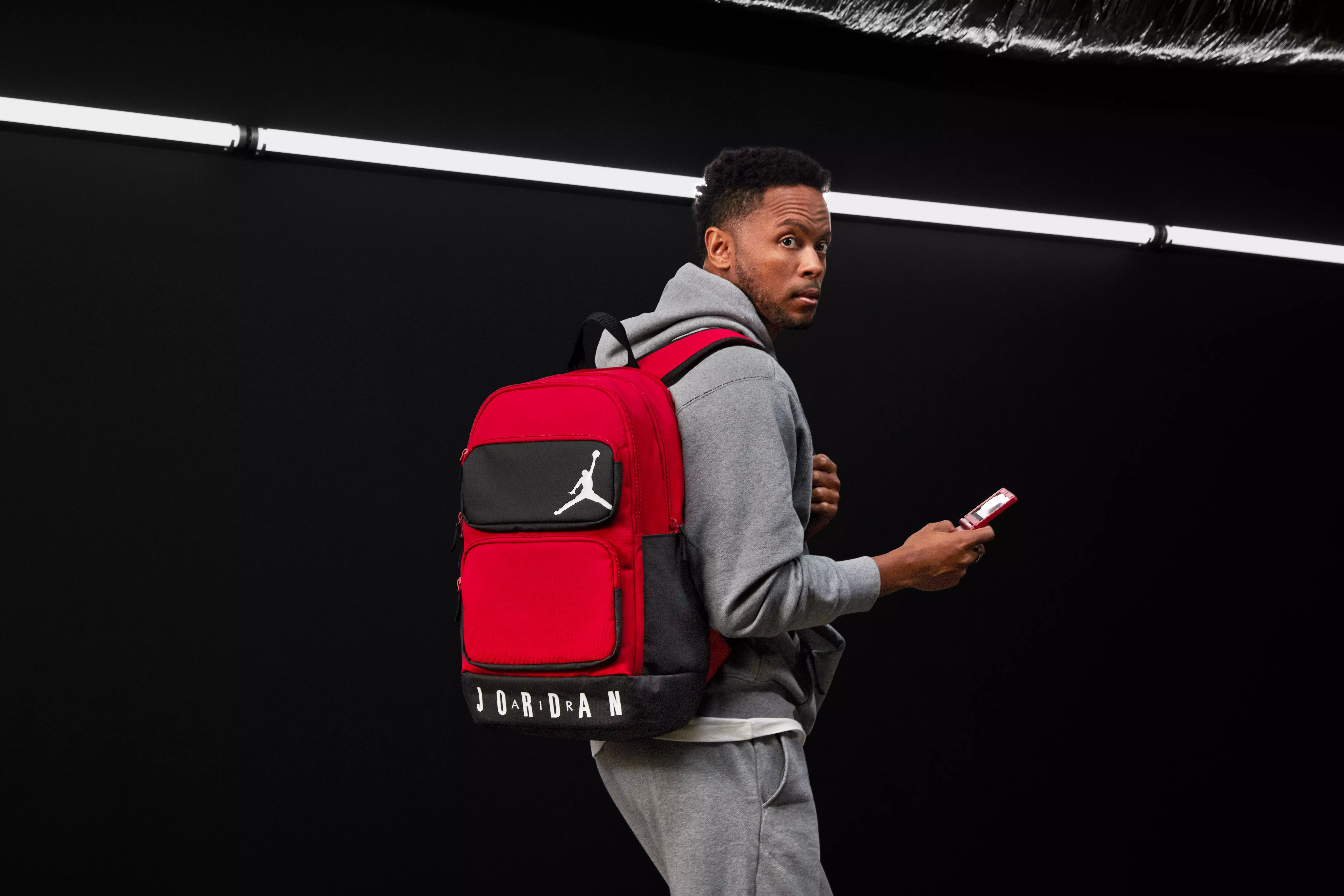 Jordan Essentials Backpack - Red - RED/BLACK