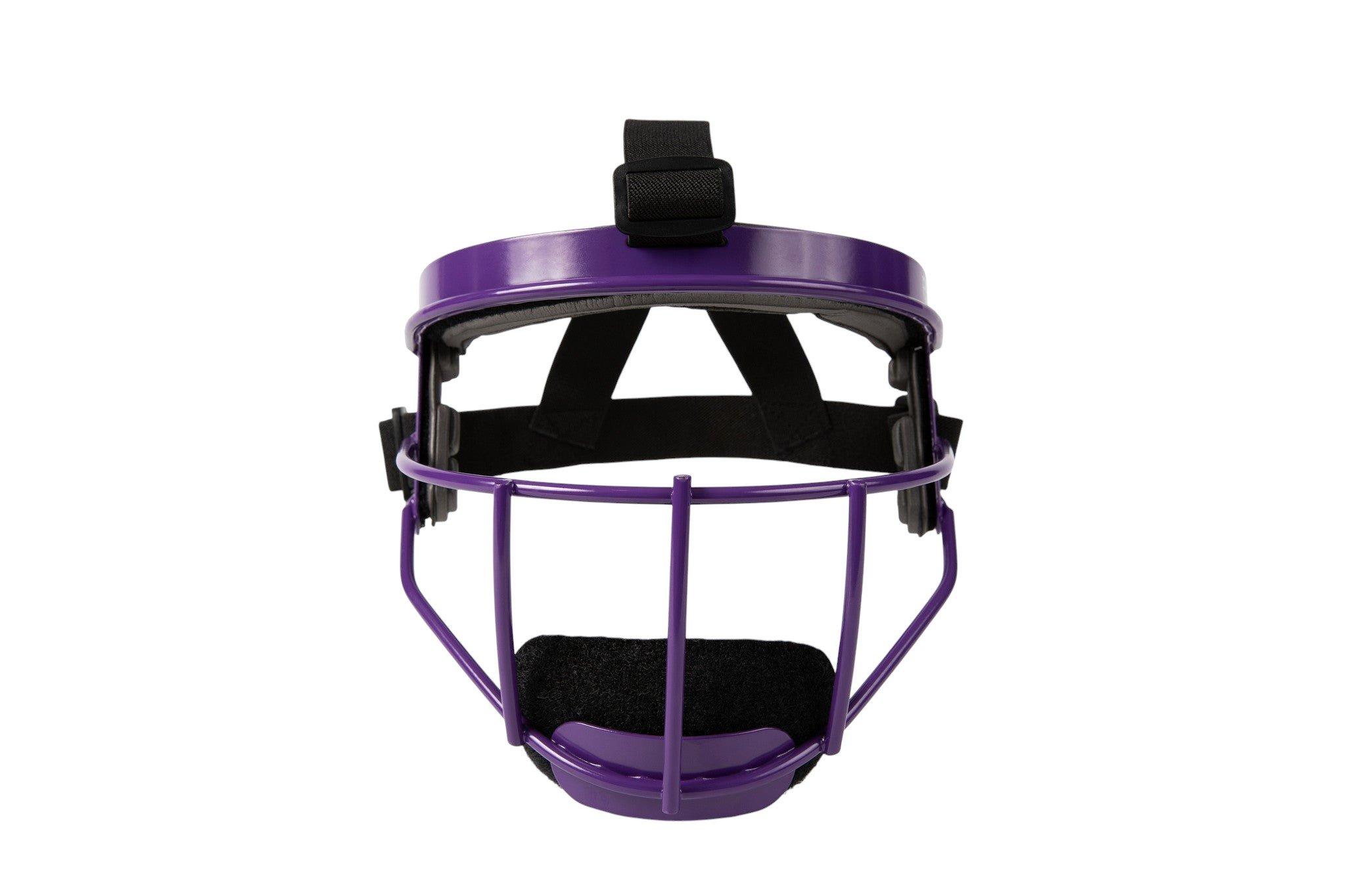 RIP-IT Girls' Defense Pro Softball Fielder's Face Mask - Purple - PURPLE