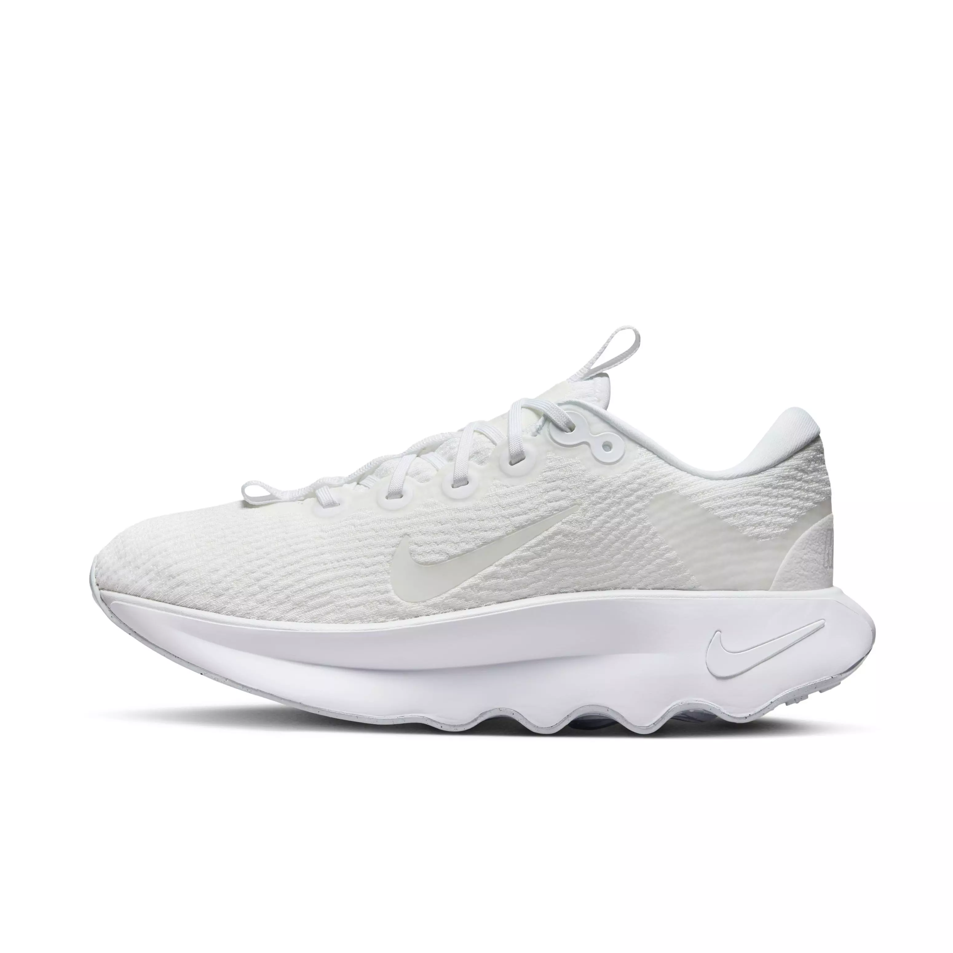 Nike Motiva "White/Summit White/Pure Platinum/White" Women's Walking Shoe - WHITE/WHITE/PLATINUM/WHITE