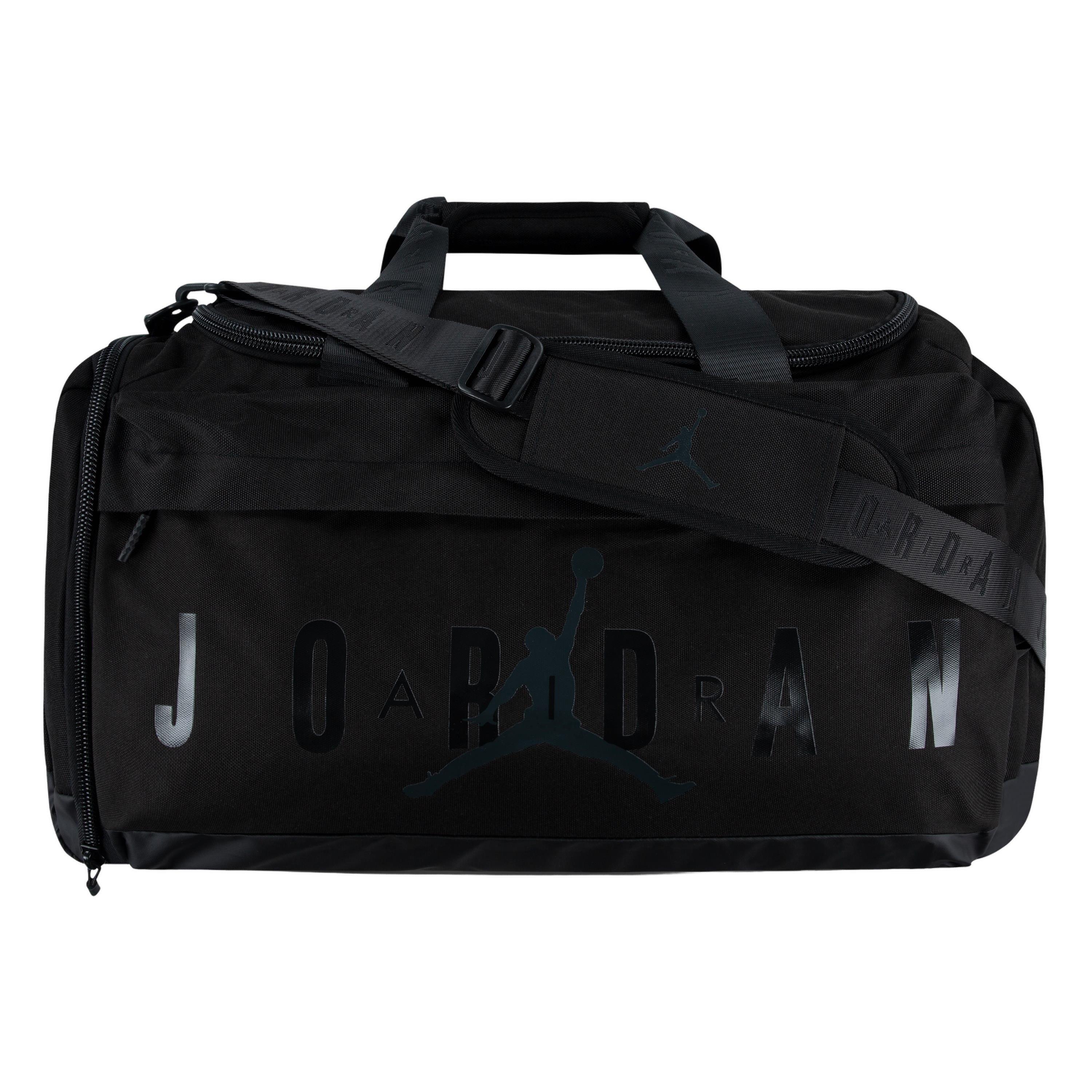Jordan Velocity Small Duffle Bag Black/Black | Hibbett