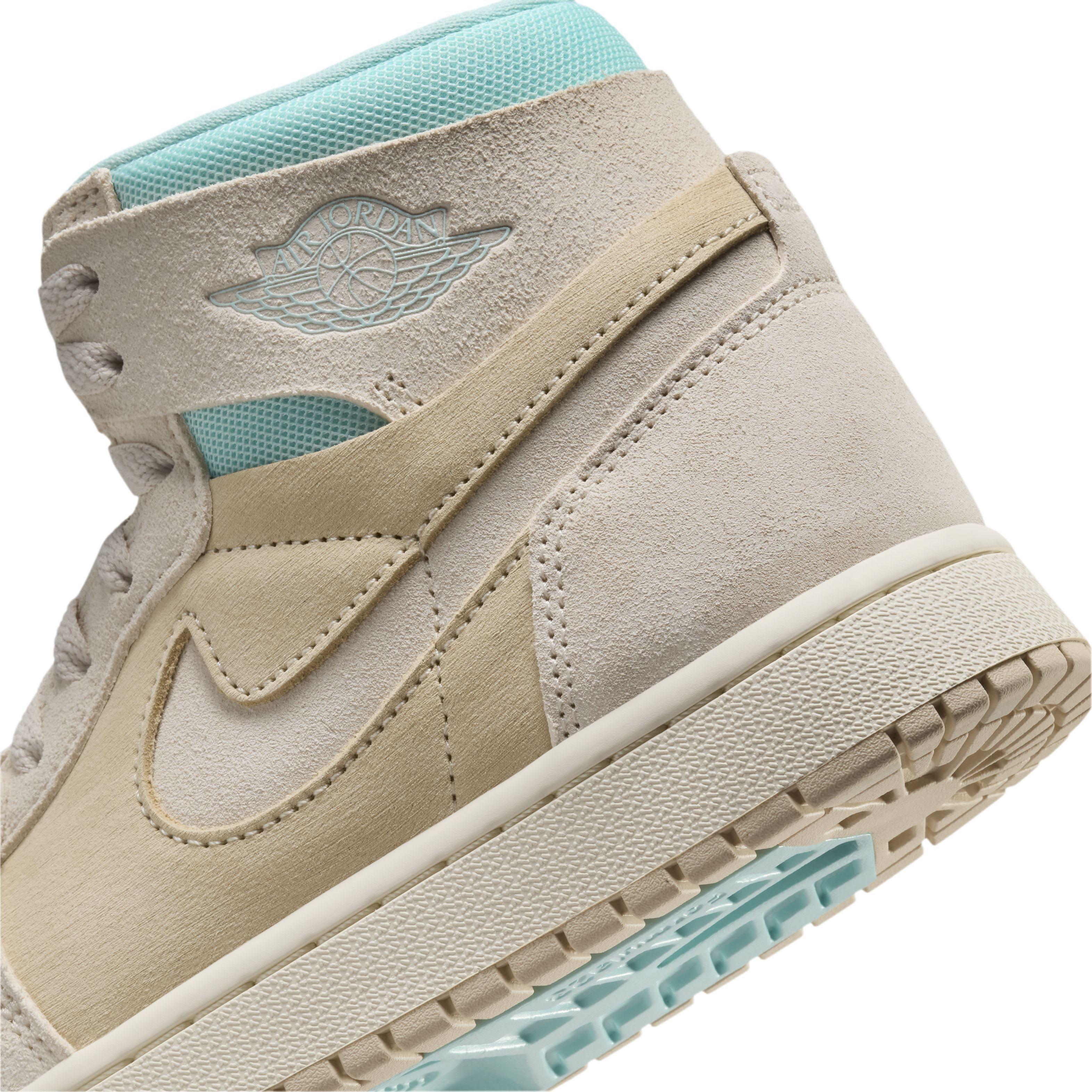 Jordan 1 Zoom CMFT 2 "Coconut Milk/Light Dew/Sail/Legend Light Brown" Women's Shoe - MILK/LT DEW/SAIL/LT BROWN Thumbnail View 8