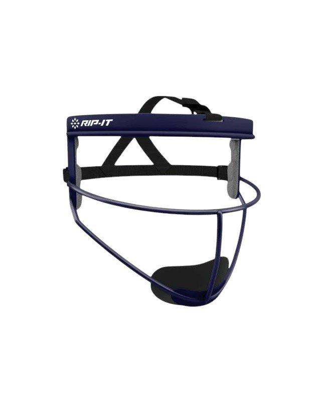 RIP-IT Girls' Defense Pro Softball Fielder's Face Mask - Navy - NAVY