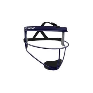 RIP-IT Girls' Defense Pro Softball Fielder's Face Mask - Navy - NAVY