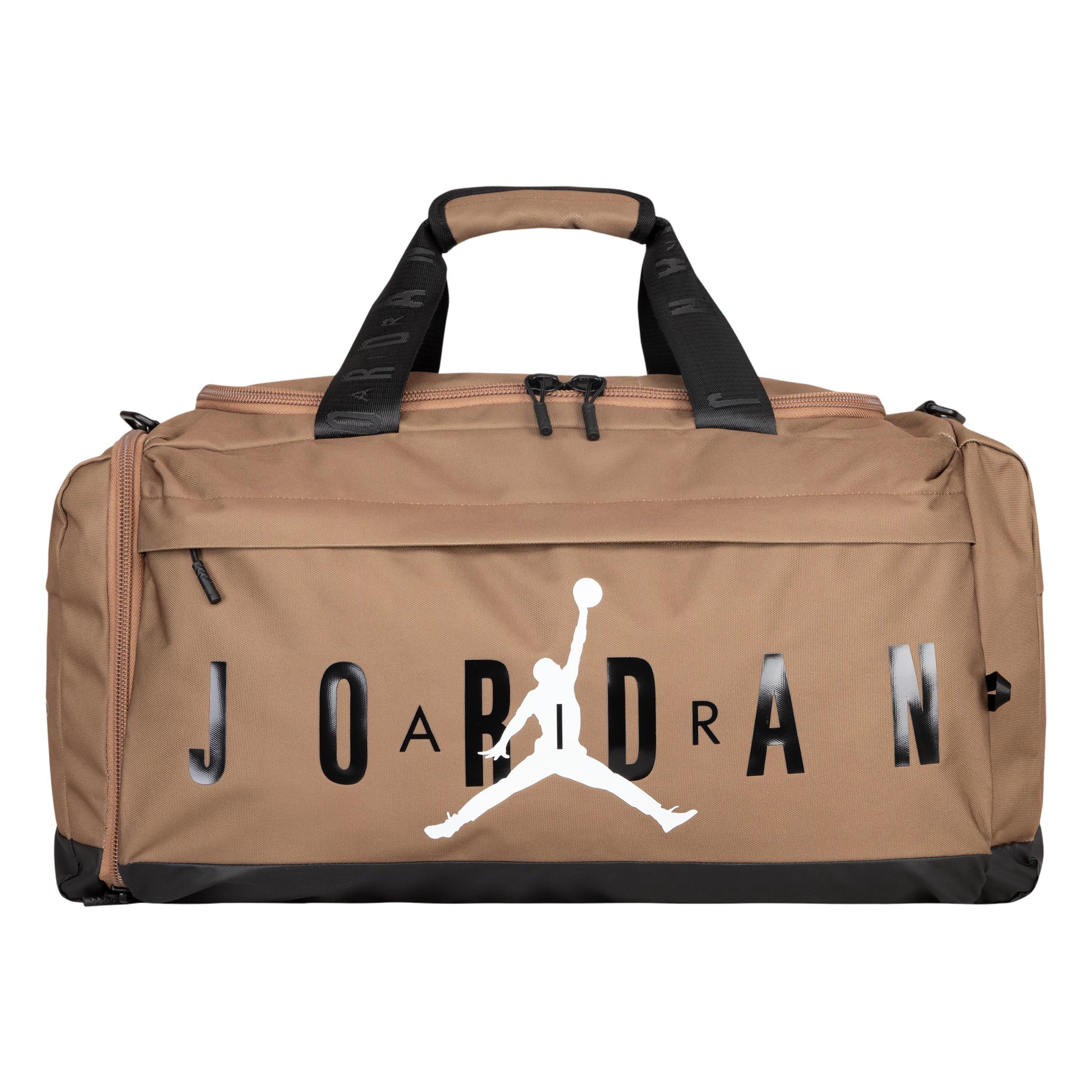 Jordan Velocity Medium Duffle Bag Brown/Black | Hibbett