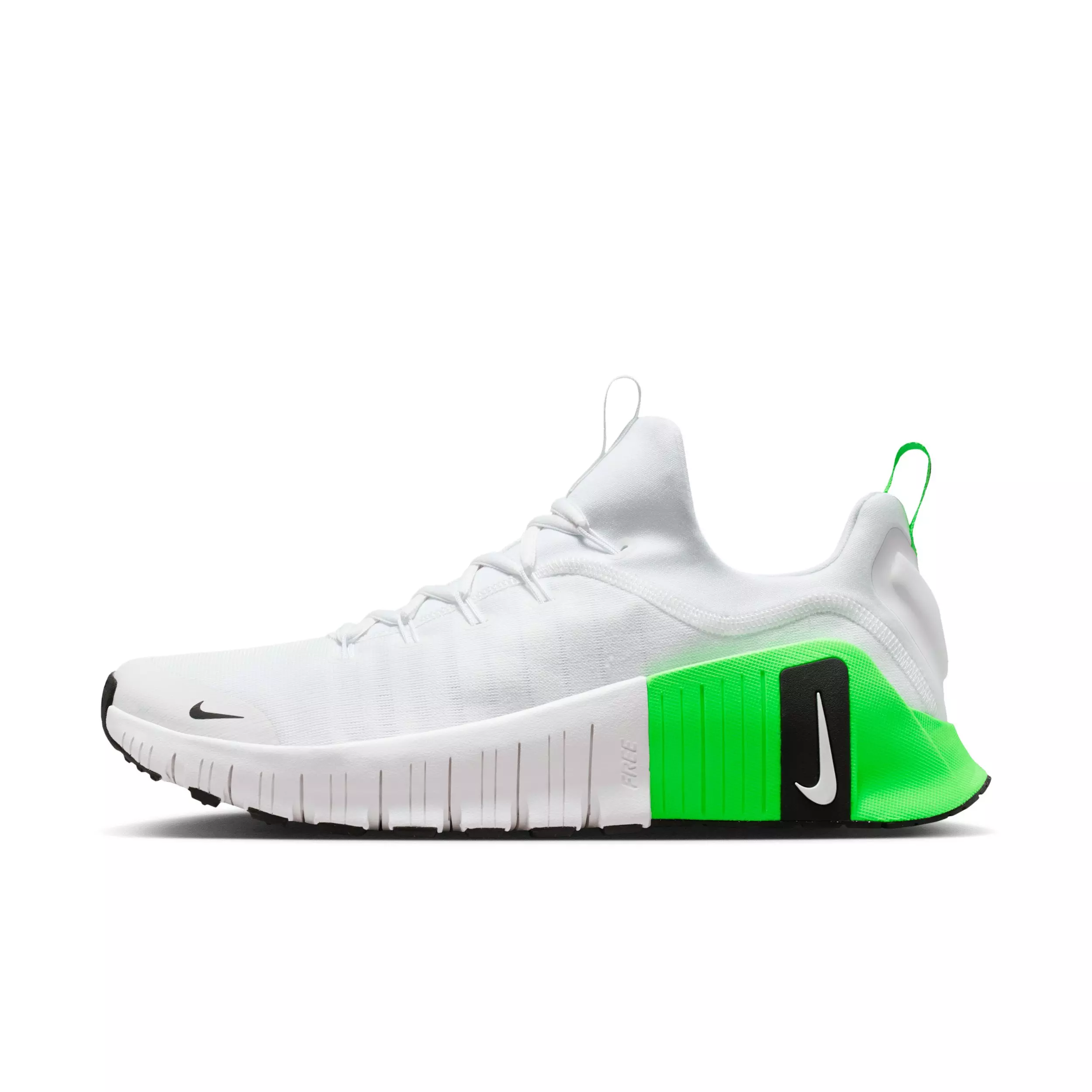 Nike Free Metcon 6 "White/Green Strike/Black/Black" Men's Training Shoe - WHITE/GREEN/BLACK/BLACK