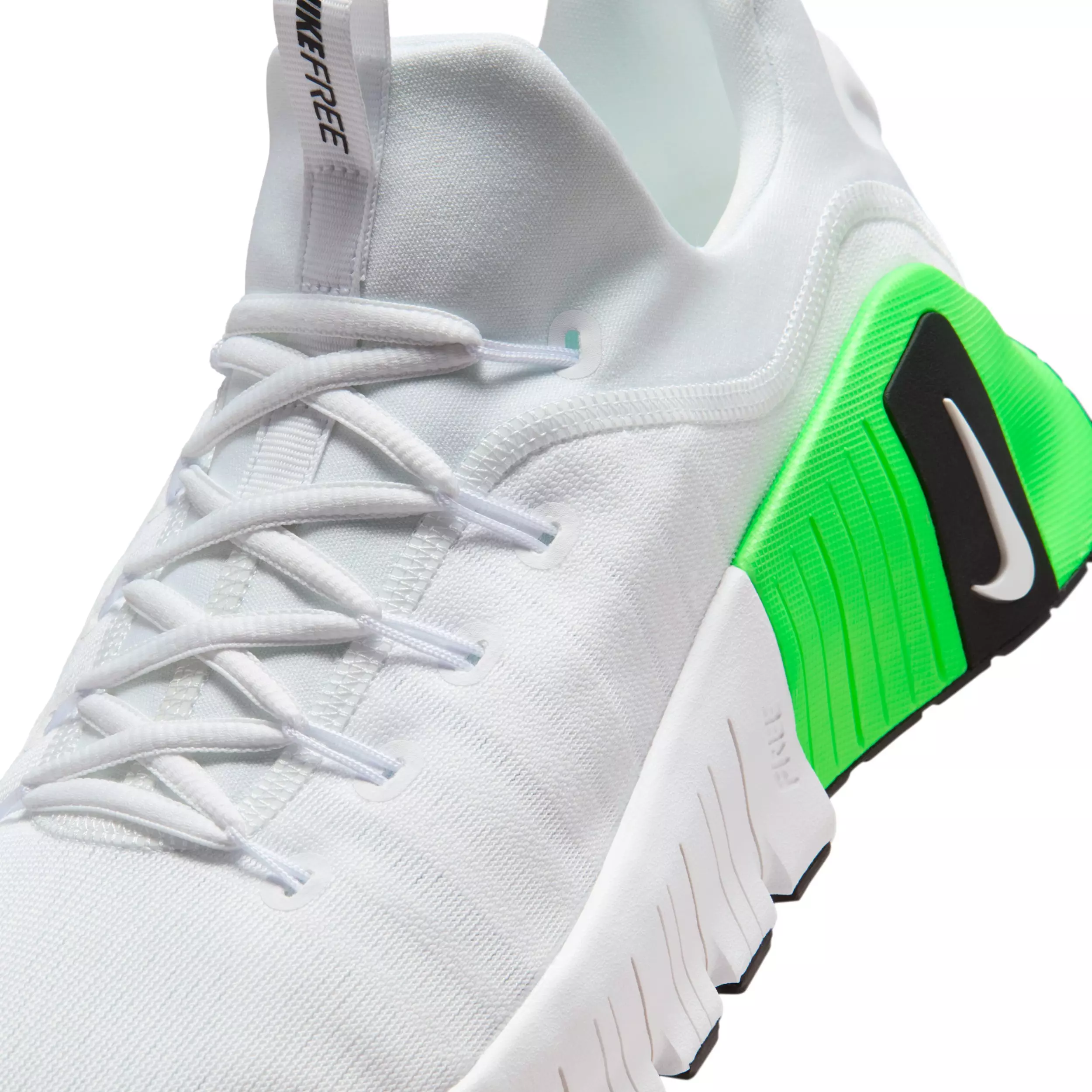 Nike Free Metcon 6 "White/Green Strike/Black/Black" Men's Training Shoe - WHITE/GREEN/BLACK/BLACK